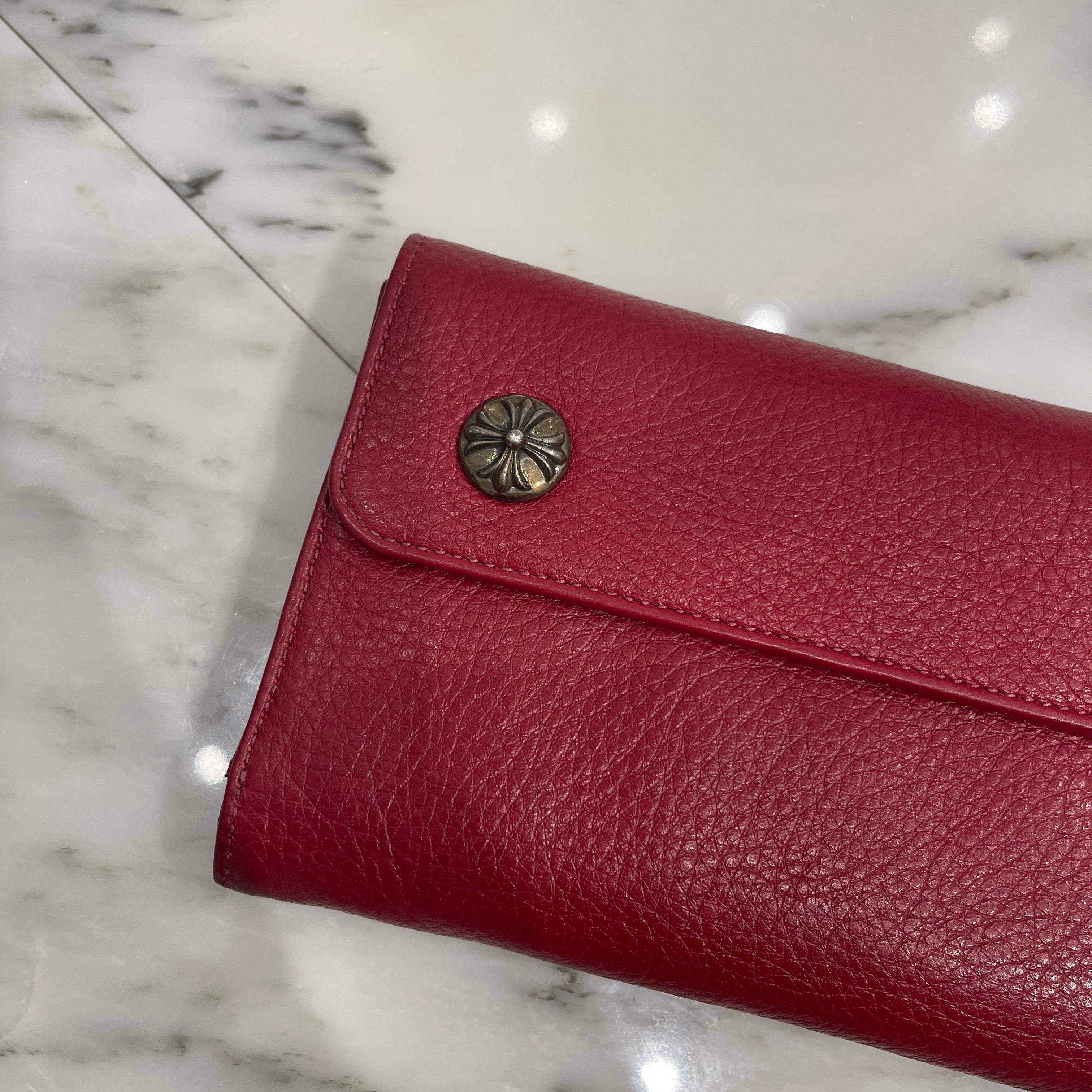 CHROME HEARTS Wave Cross Ball Wallet クロムハーツ ウェーブ クロスボール ウォレット