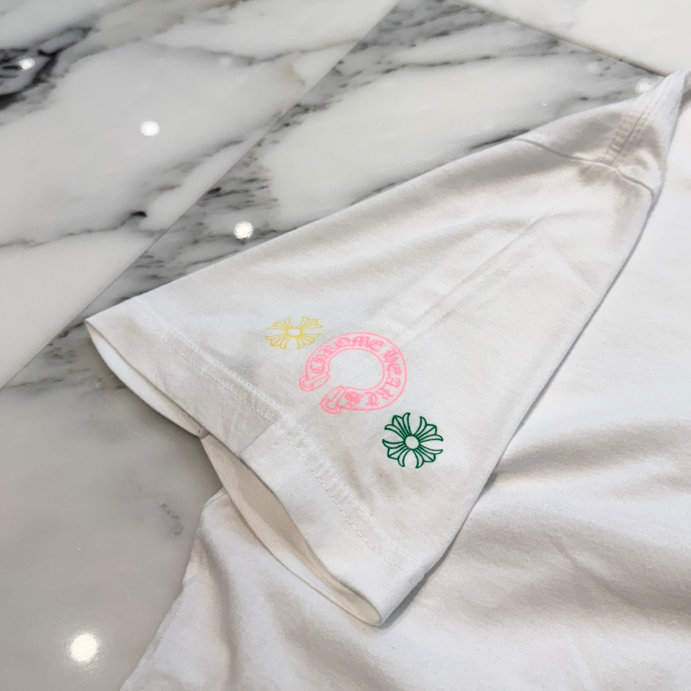 CHROME HEARTS 2021SS MLTCOL CEM CRS Tee Size XL クロムハーツ マルチカラー セメタリークロス Tシャツ サイズXL