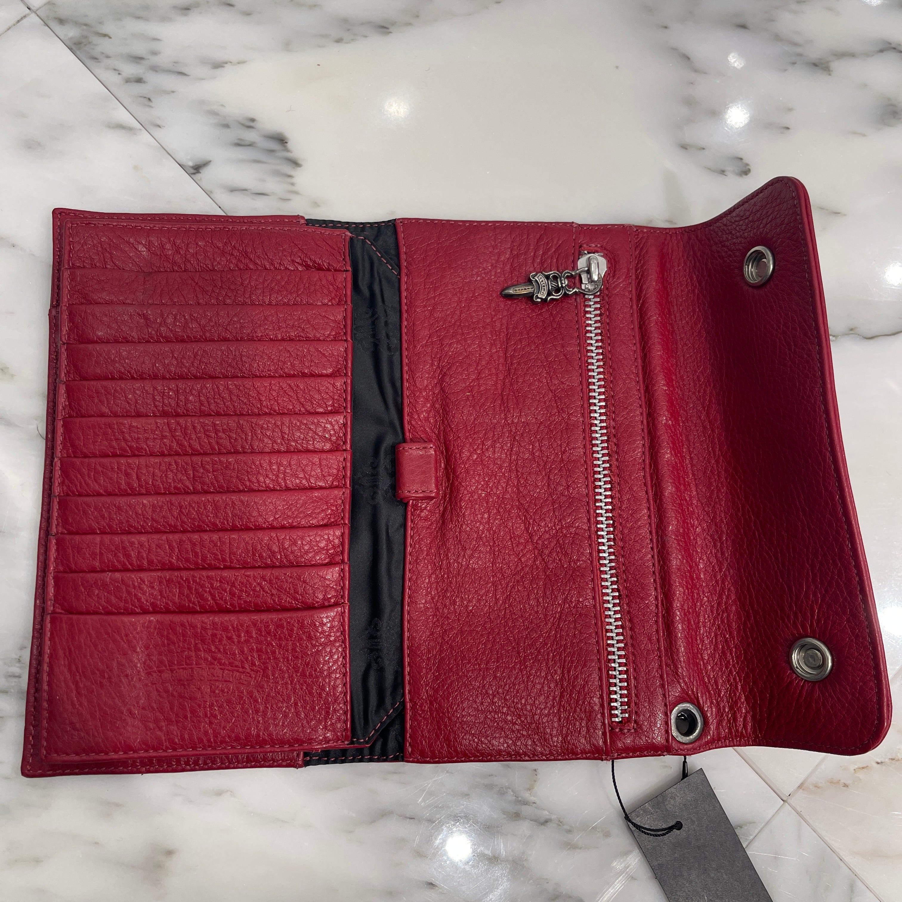 CHROME HEARTS Wave Cross Ball Wallet クロムハーツ ウェーブ クロスボール ウォレット