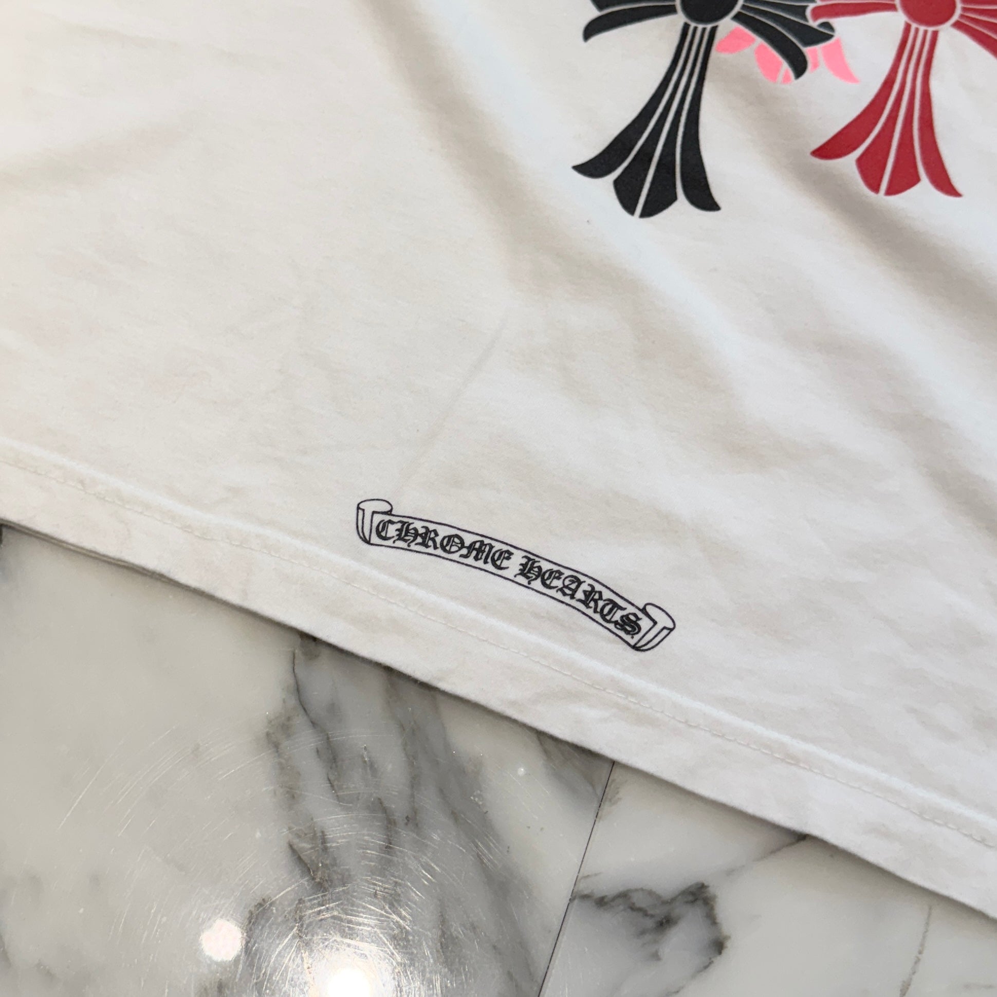 CHROME HEARTS 2021SS MLTCOL CEM CRS Tee Size XL クロムハーツ マルチカラー セメタリークロス Tシャツ サイズXL