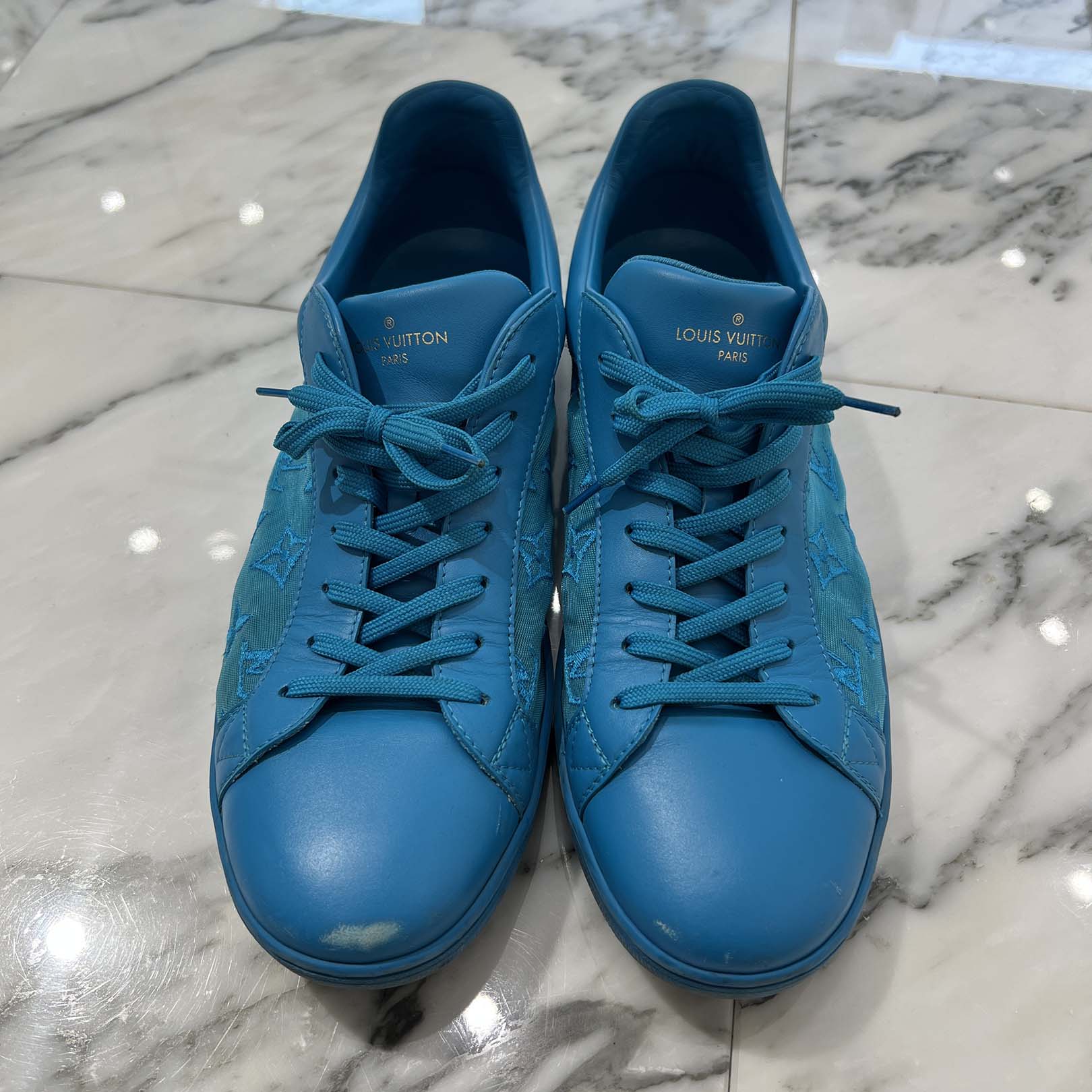 LOUIS VUITTON 2022SS Luxembourg Line Sneakers 1A7QYX Size 9 1/2 (約28.0cm) ルイヴィトン ルクセンブルグラインスニーカー サイズ9 1/2 (約28.0cm)