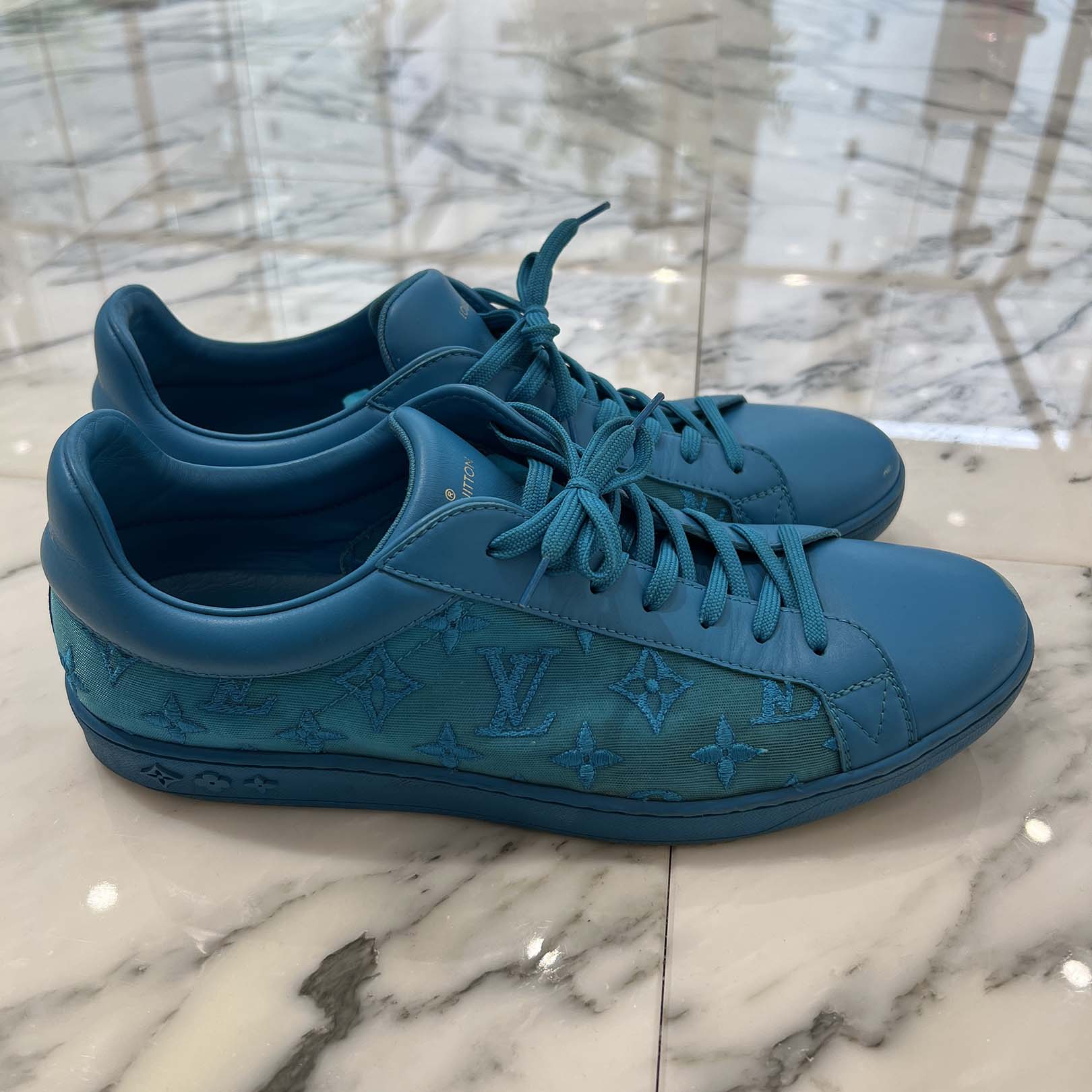 LOUIS VUITTON 2022SS Luxembourg Line Sneakers 1A7QYX Size 9 1/2 (約28.0cm) ルイヴィトン ルクセンブルグラインスニーカー サイズ9 1/2 (約28.0cm)