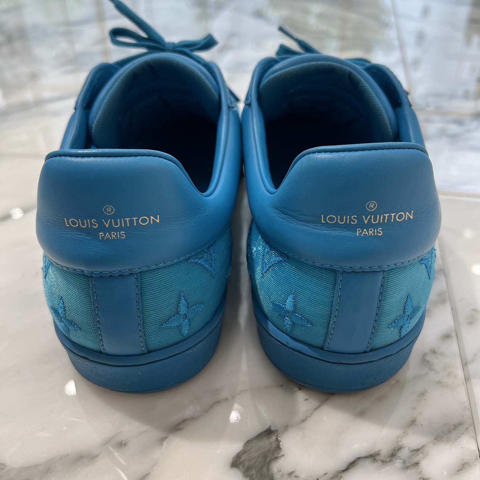 LOUIS VUITTON 2022SS Luxembourg Line Sneakers 1A7QYX Size 9 1/2 (約28.0cm) ルイヴィトン ルクセンブルグラインスニーカー サイズ9 1/2 (約28.0cm)