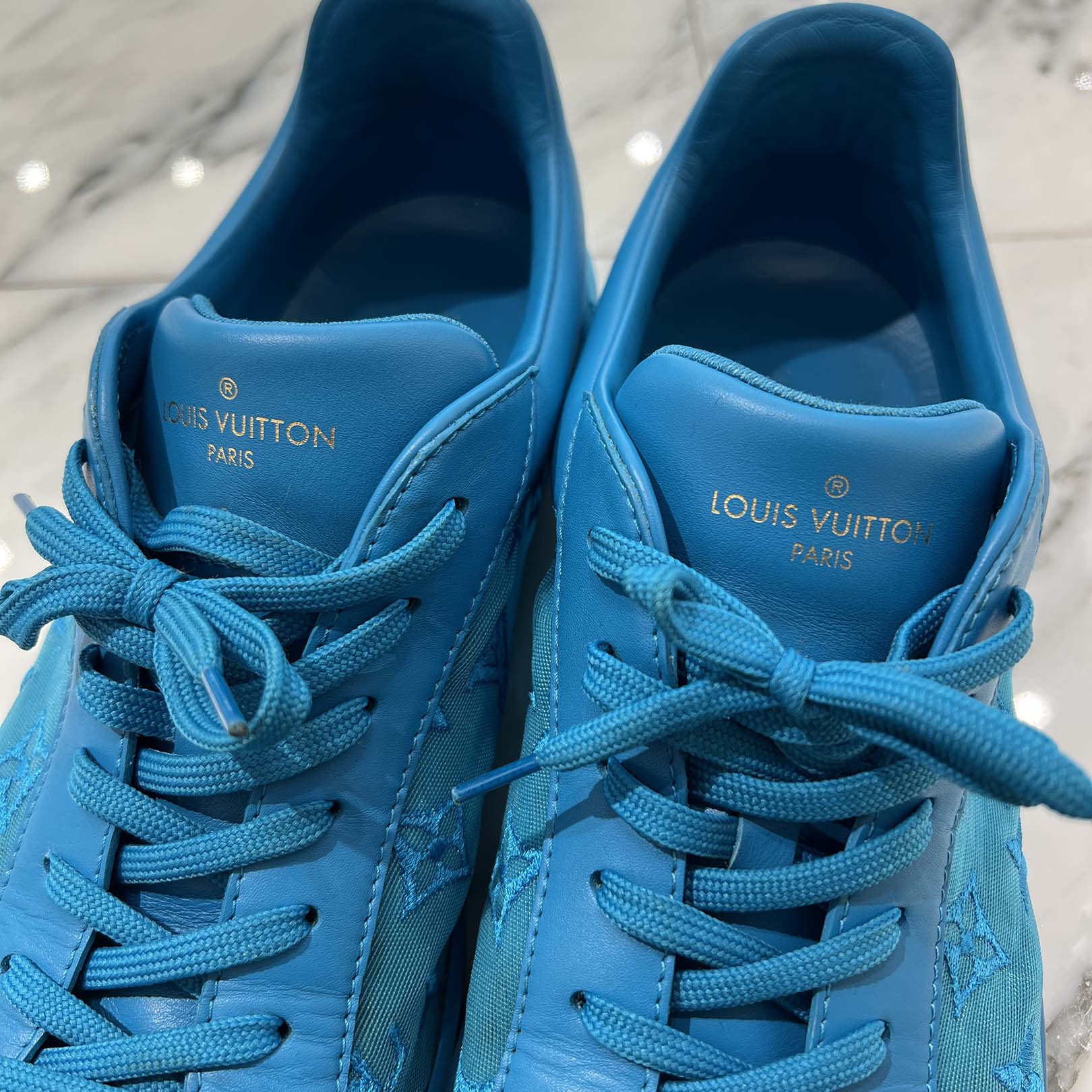 LOUIS VUITTON 2022SS Luxembourg Line Sneakers 1A7QYX Size 9 1/2 (約28.0cm) ルイヴィトン ルクセンブルグラインスニーカー サイズ9 1/2 (約28.0cm)