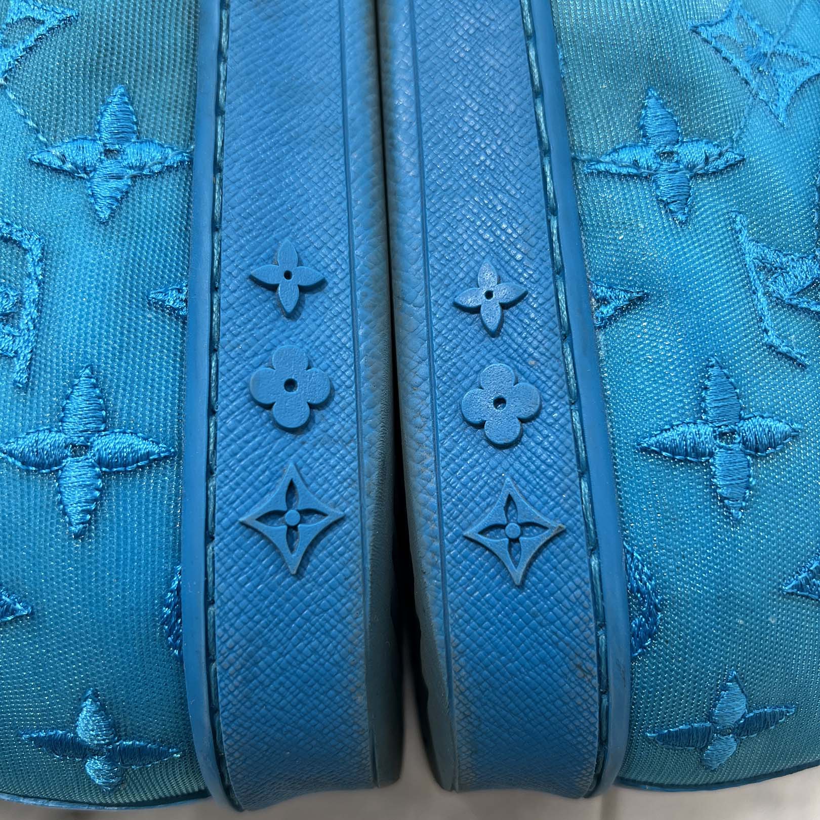 LOUIS VUITTON 2022SS Luxembourg Line Sneakers 1A7QYX Size 9 1/2 (約28.0cm) ルイヴィトン ルクセンブルグラインスニーカー サイズ9 1/2 (約28.0cm)