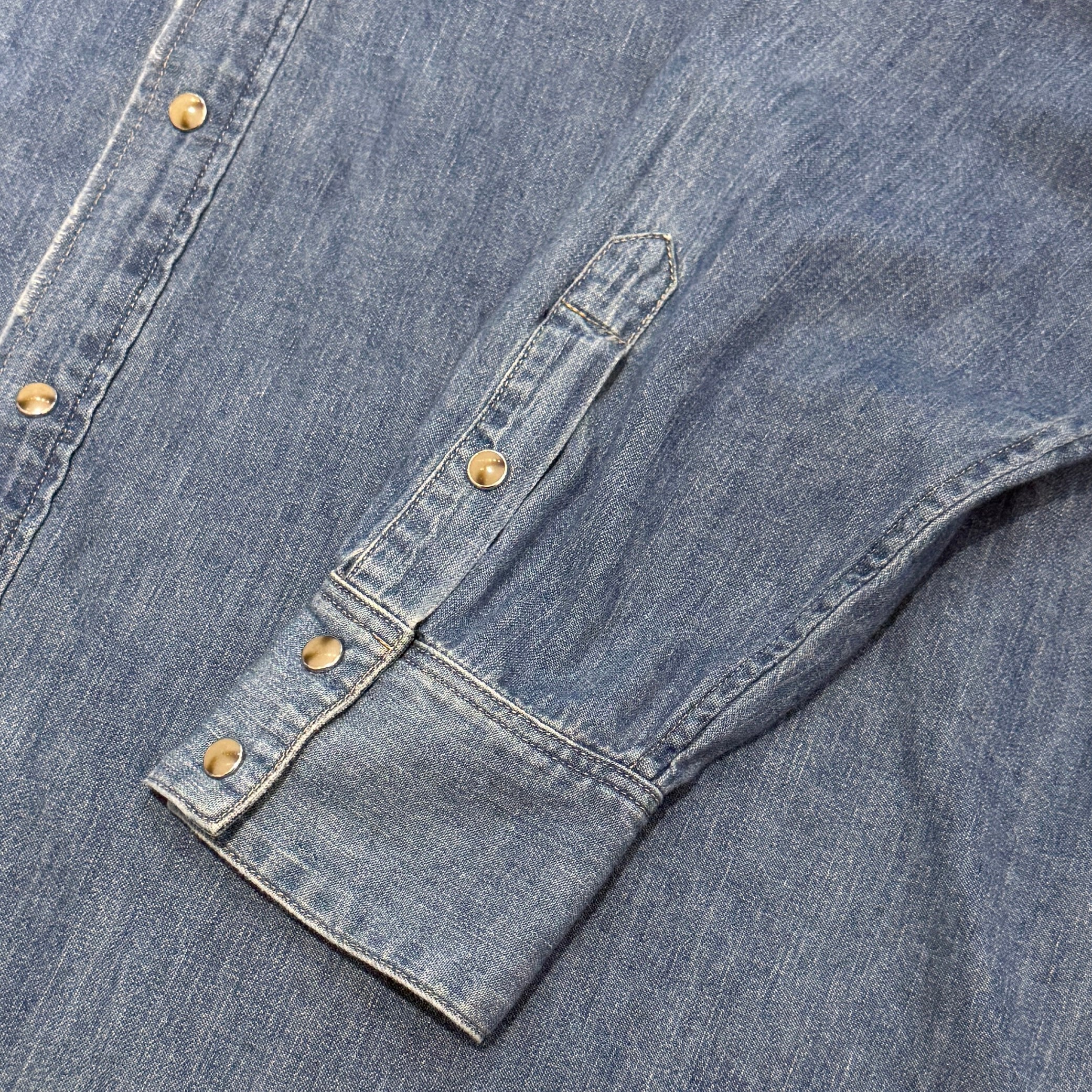 CELINE 2022SS Western Denim Shirt 2T217362M Size M セリーヌ