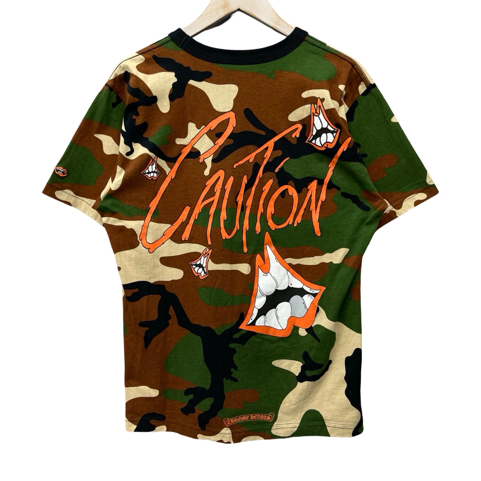 CHROME HEARTS×MATTY BOY 2022SS PPO CAUTION Tee Size L