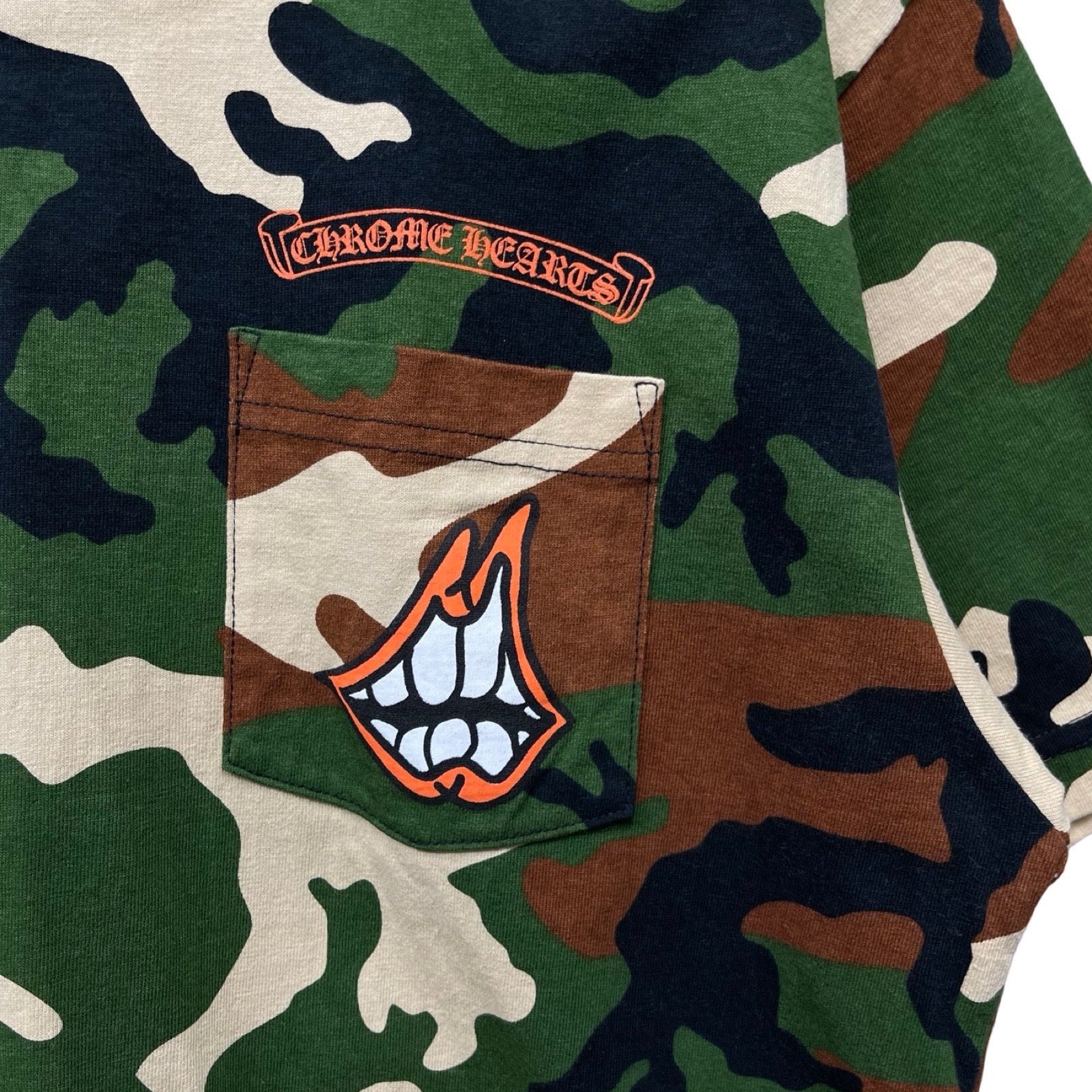 CHROME HEARTS×MATTY BOY 2022SS PPO CAUTION Tee Size L