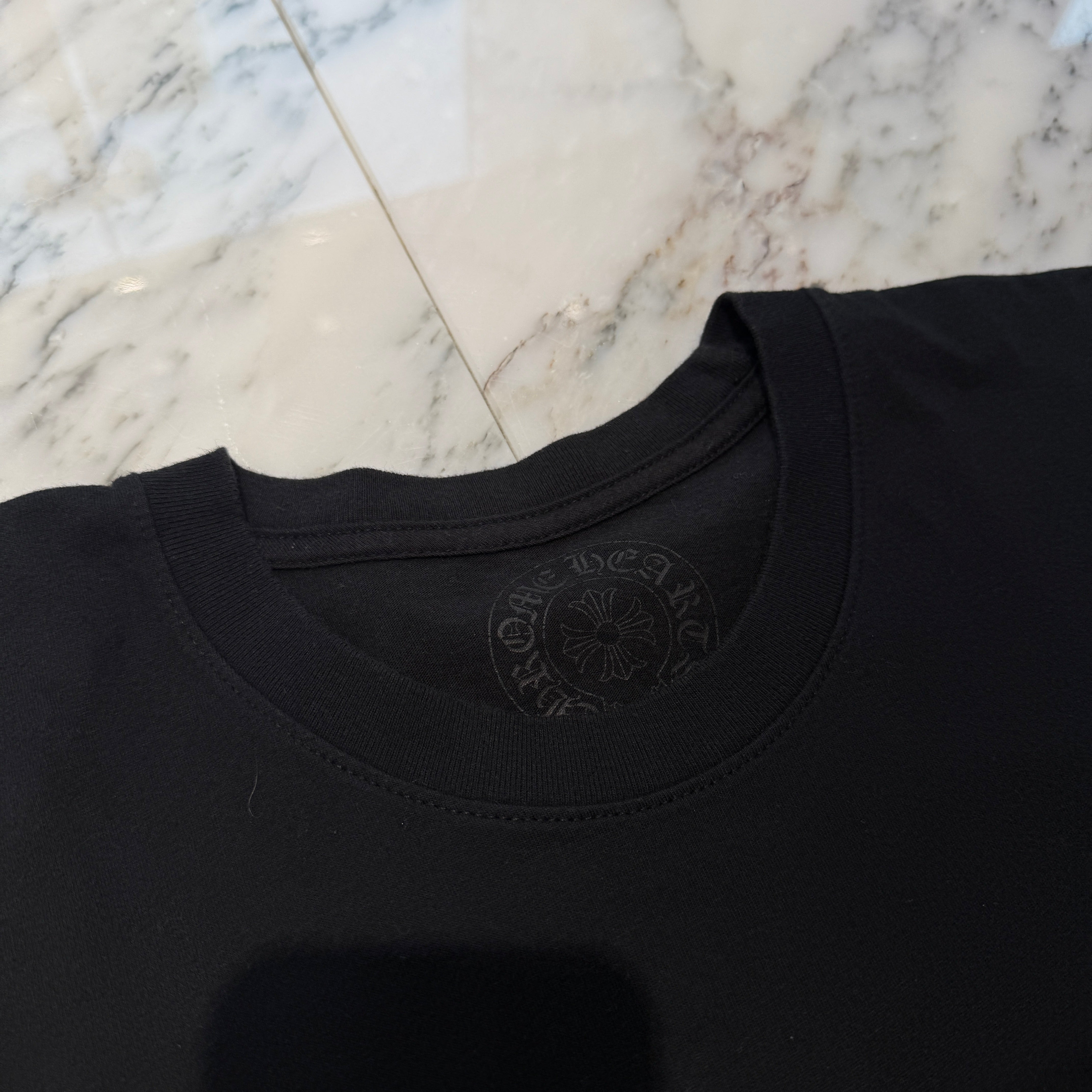 CHROME HEARTS Back Arch USA Logo Tee Size L クロムハーツ バック