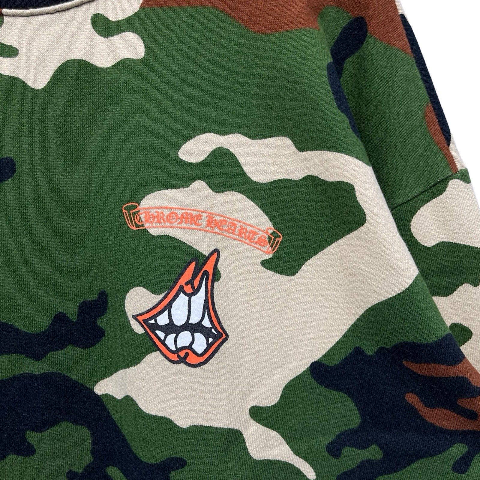 CHROME HEARTS×MATTY BOY 2022SS PPO CAUTION SWTSHRT Size XXL