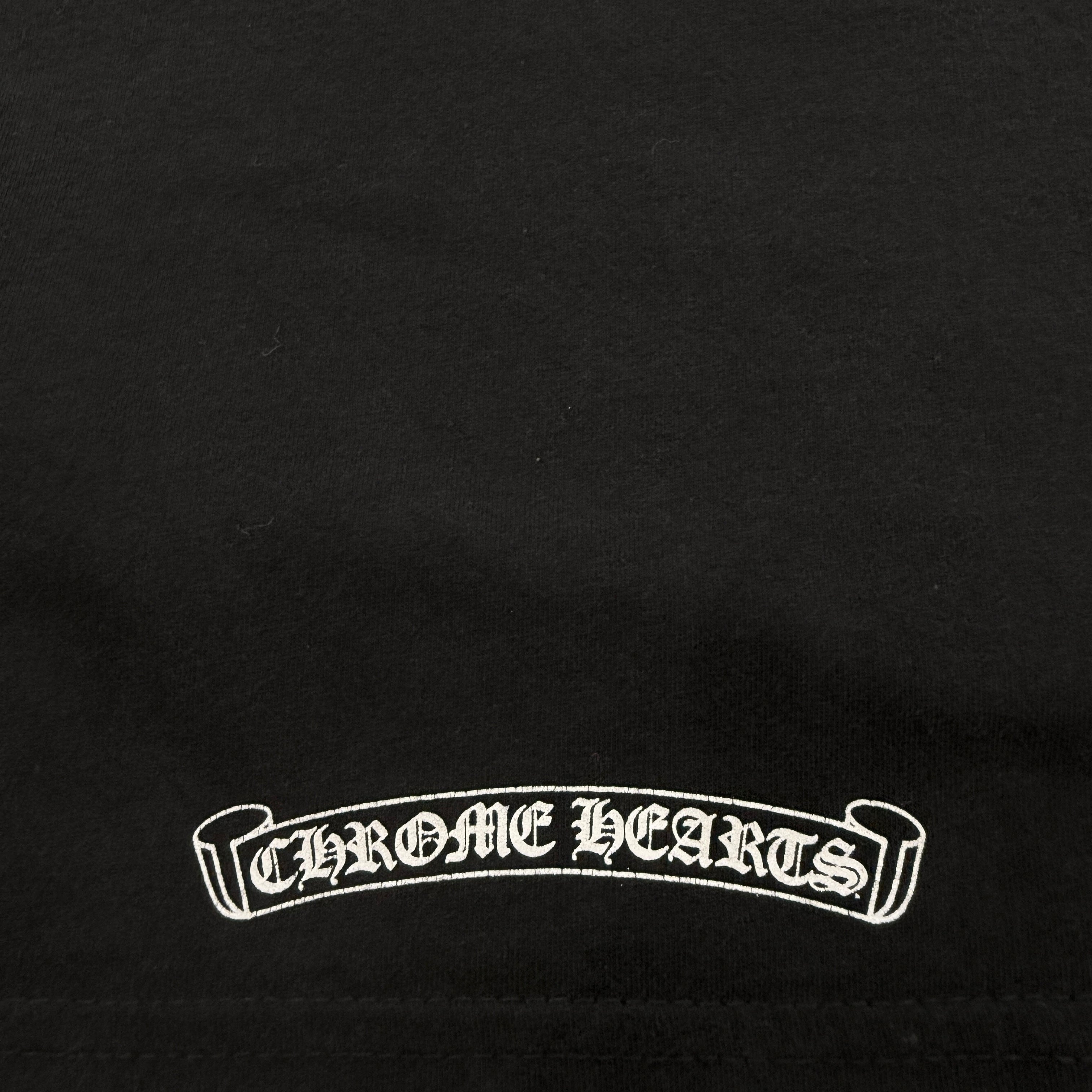 CHROME HEARTS Back Arch USA Logo Tee Size L クロムハーツ バックアーチ USA ロゴ Tシャツ サイズL