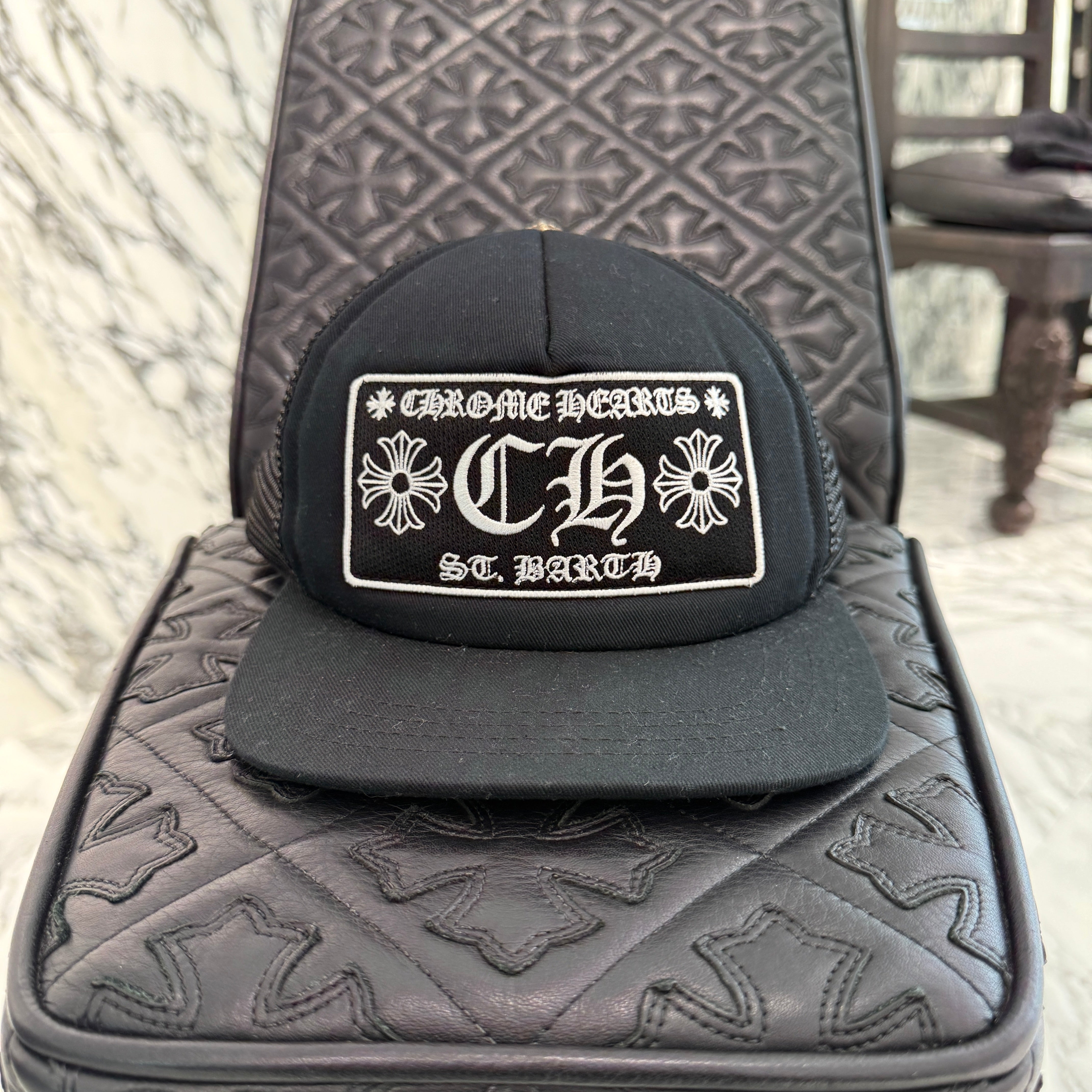 CHROME HEARTS  St. Barth Limited Trucker Cap Size ONE SIZE（53-60）クロムハーツ セントバース限定 トラッカーキャップ サイズONE SIZE（53-60）