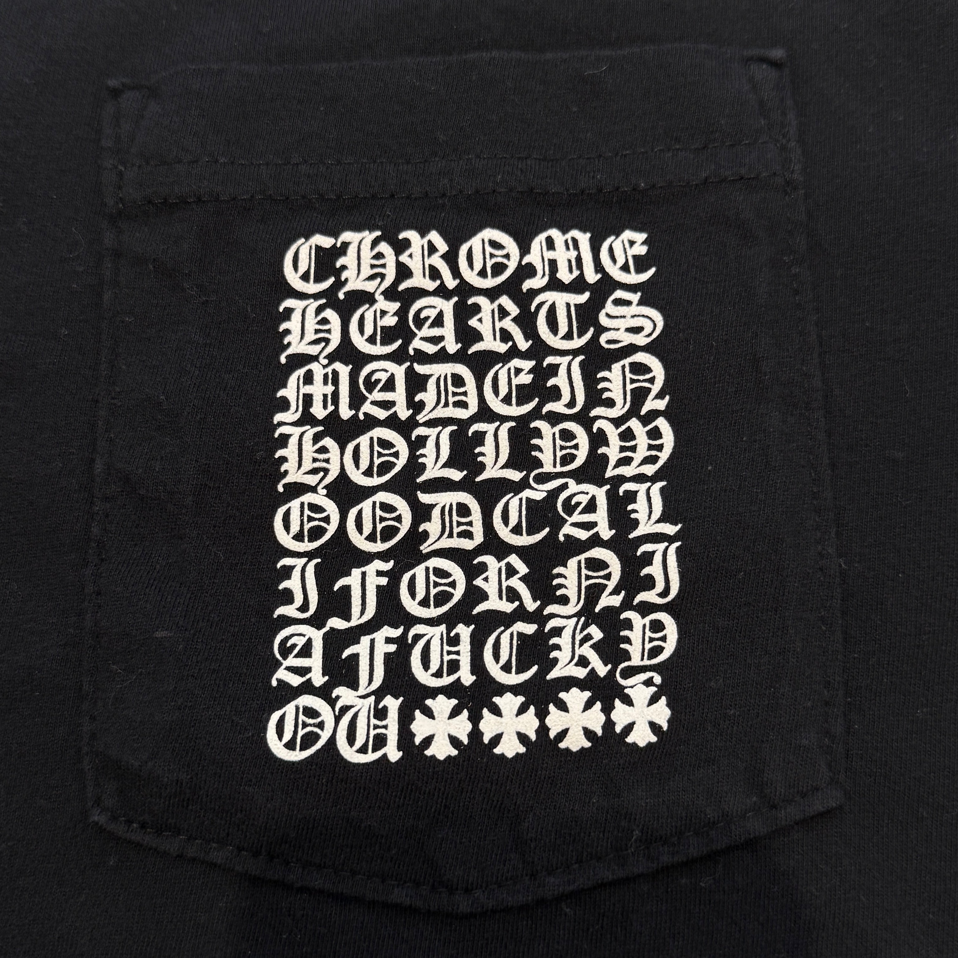 CHROME HEARTS クロムハーツ Tシャツ size:S CHROME HEARTS Multi Logo Tee Size S クロムハーツ マルチロゴ