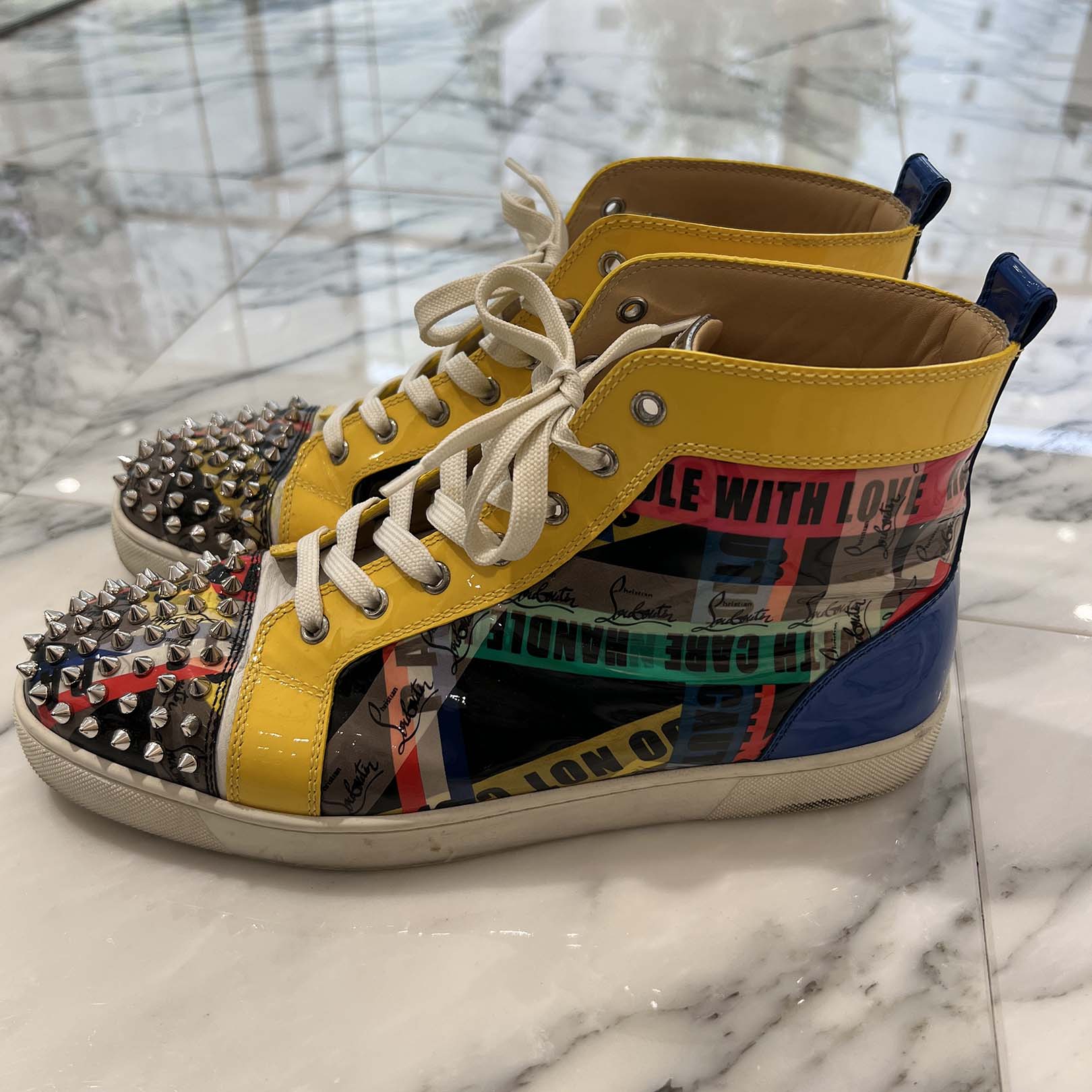 Christian Louboutin スパイクヒール マルチカラー Christian Louboutin スパイクヒール マルチカラー 楽天市場】ルブタン