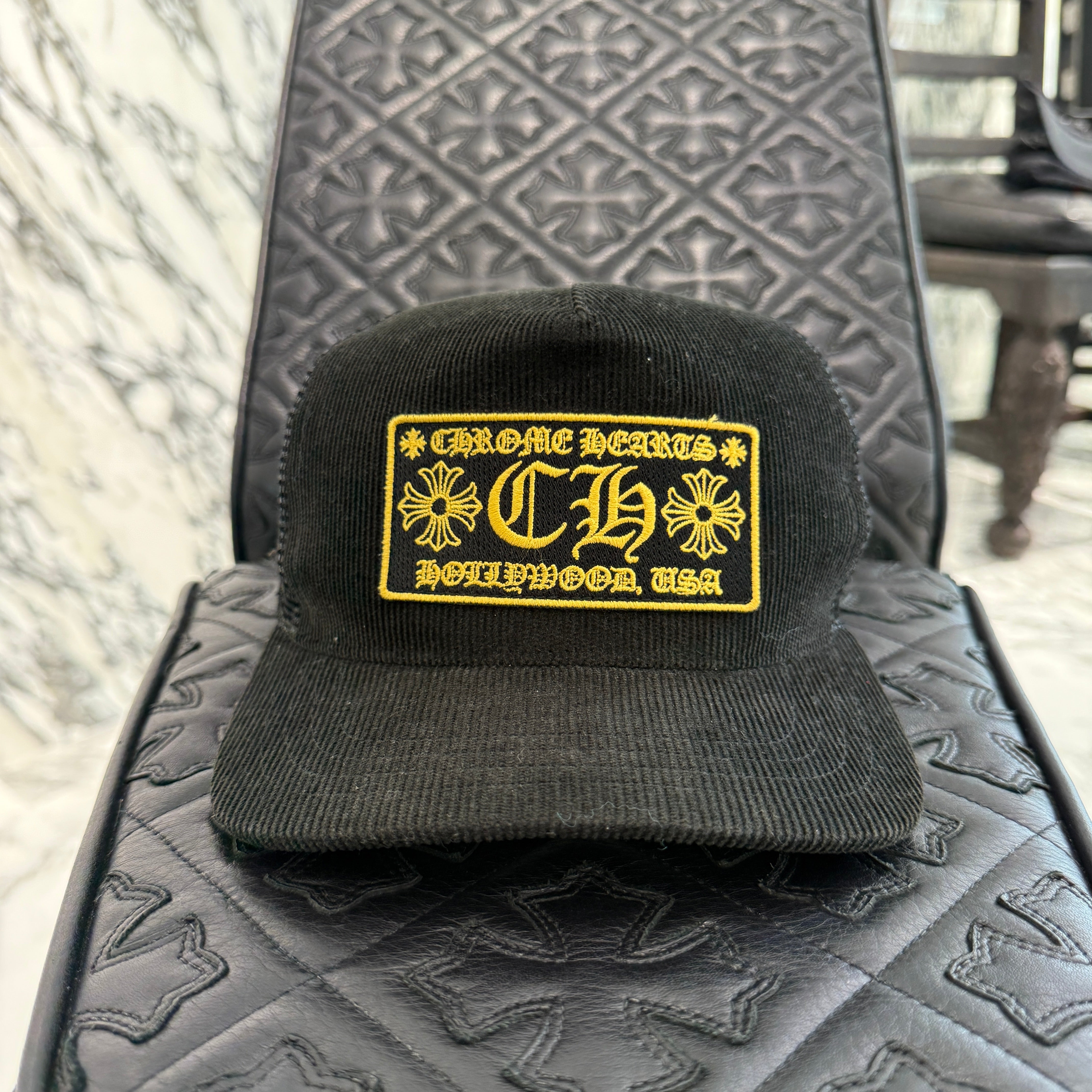 CHROME HEARTS Hollywood Limited Corduroy Trucker Cap Size ONE SIZE（53-60）クロムハーツ ハリウッド限定 コーデュロイ トラッカーキャップ サイズONE SIZE（53-60）