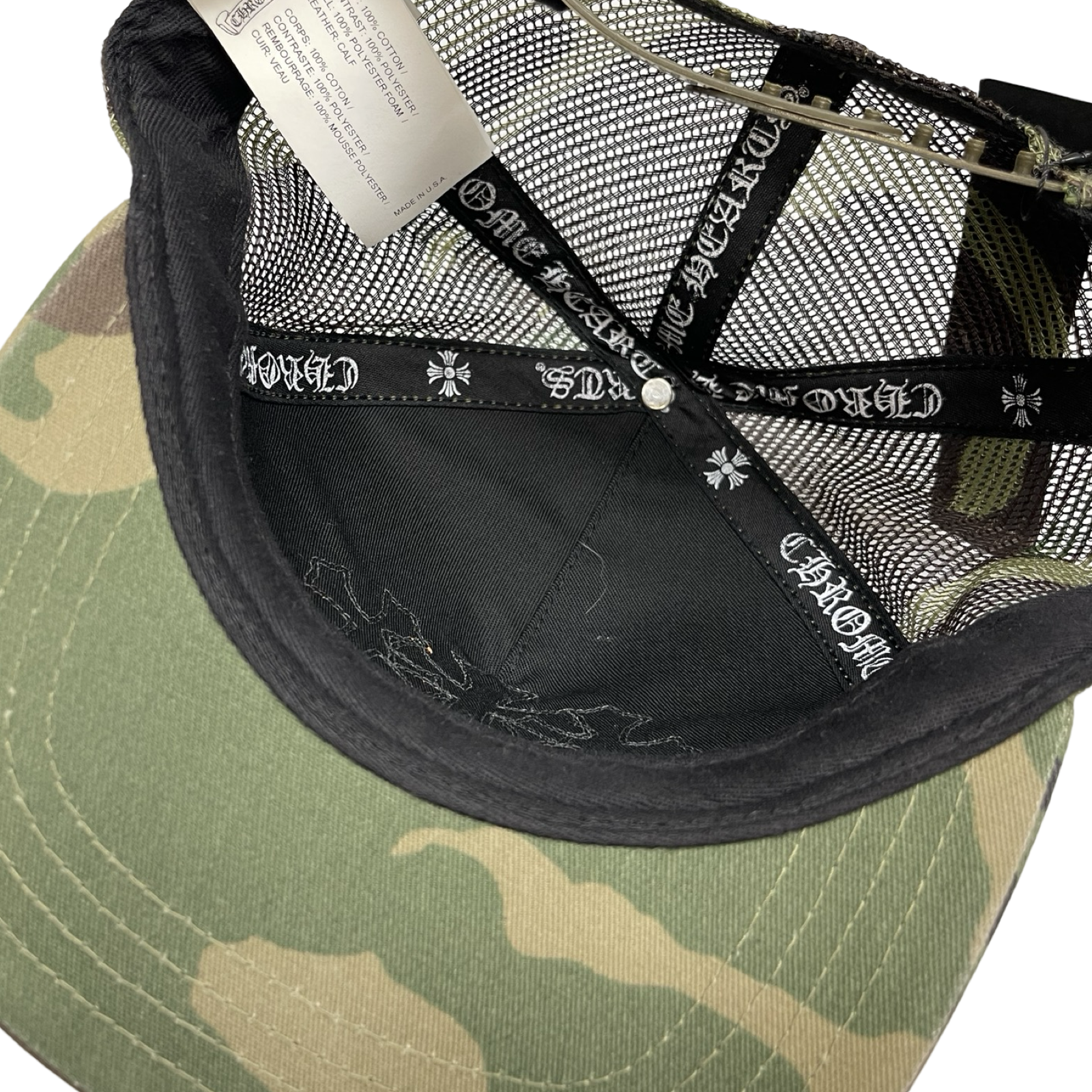 CHROME HEARTS Camo 3 Cemetery Patch Cap Size ONE SIZE（53-60）