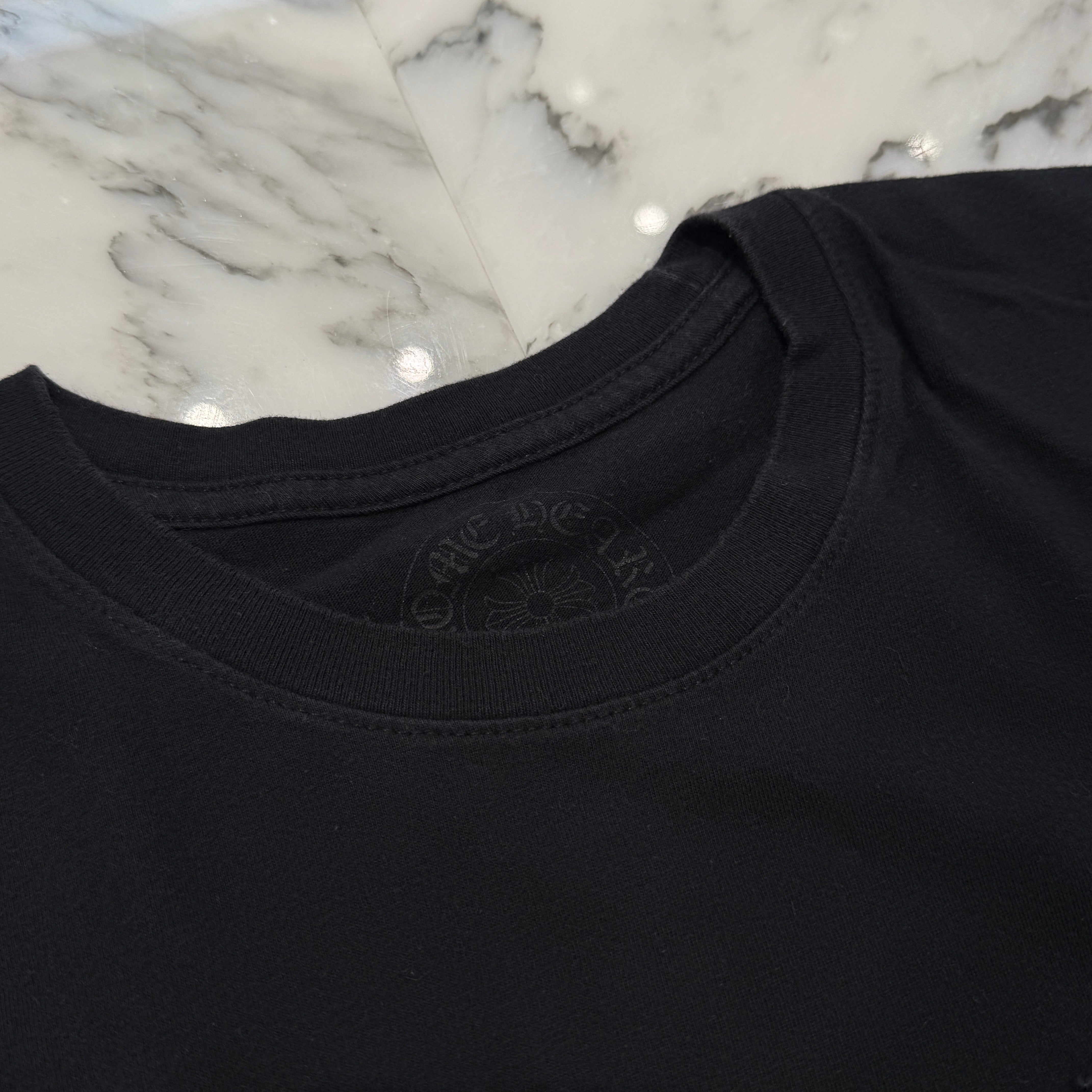 CHROME HEARTS 3 Blue Cross Tee Size M クロムハーツ 3 ブルークロス