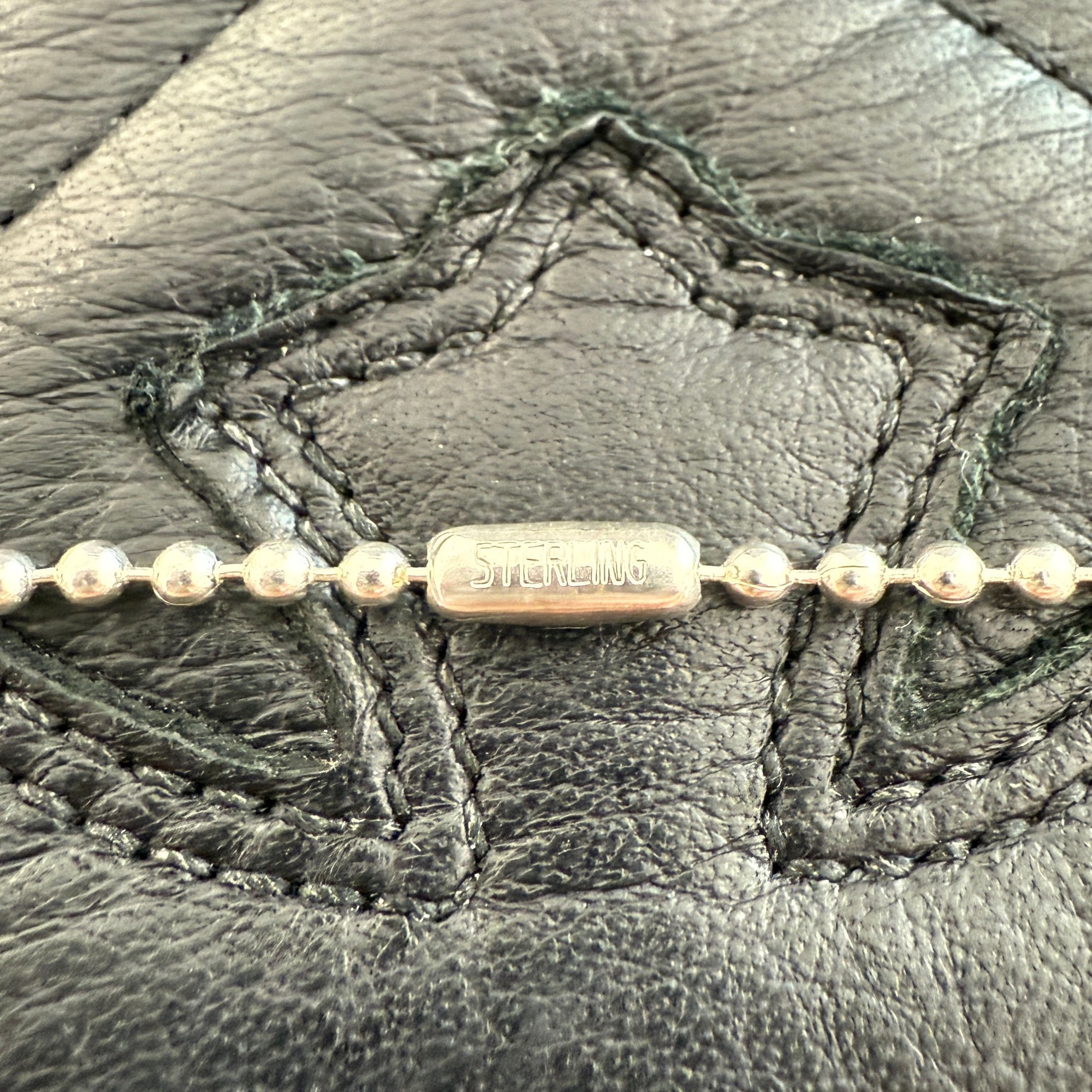 CHROME HEARTS 1 Ball Tiny Cross Charm Ball Chain Necklace クロムハーツ 1ボール タイニークロスチャーム ボールチェーンネックレス