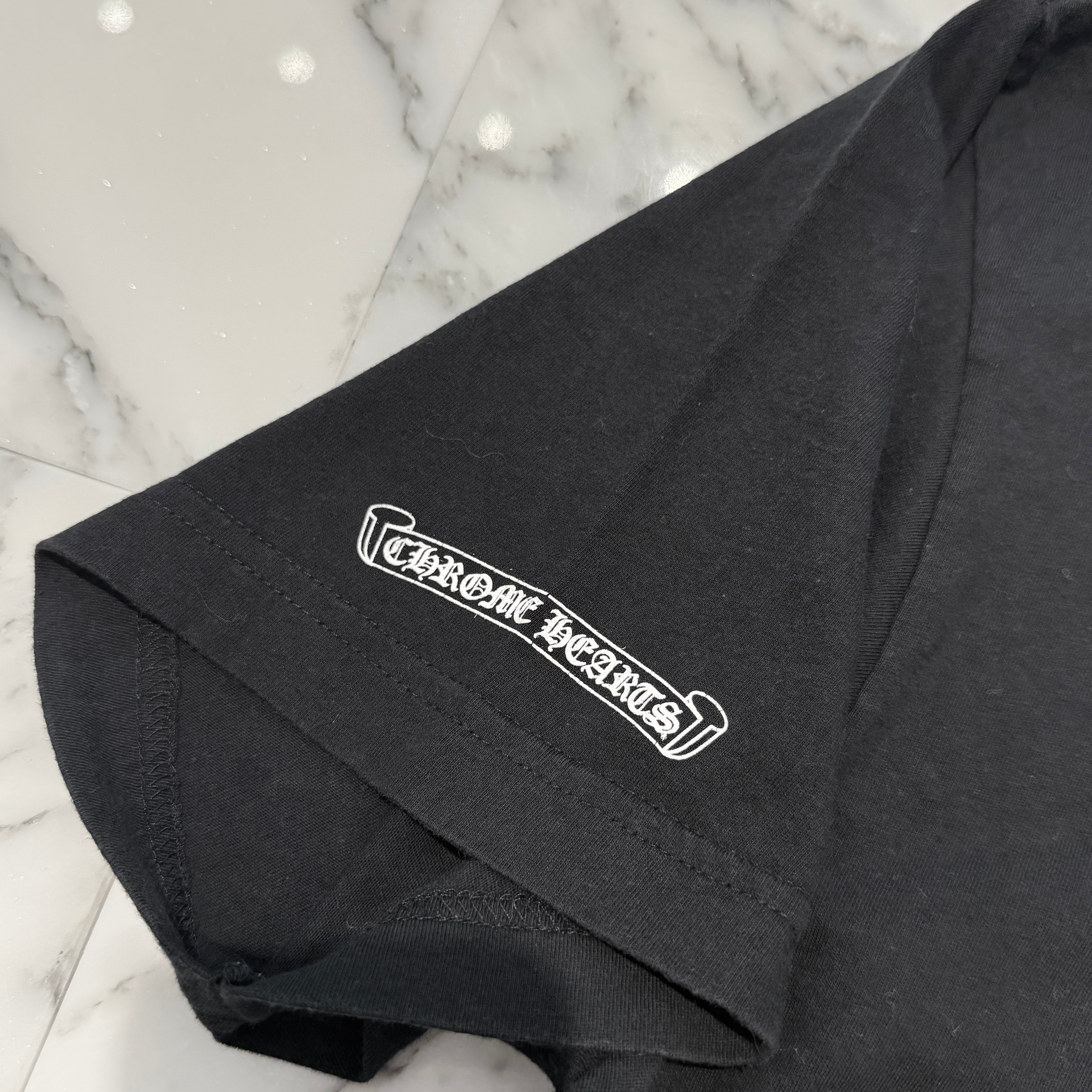 CHROME HEARTS Cross Tire Track Tee Size M クロムハーツ クロス タイヤトラック Tシャツ サイズM