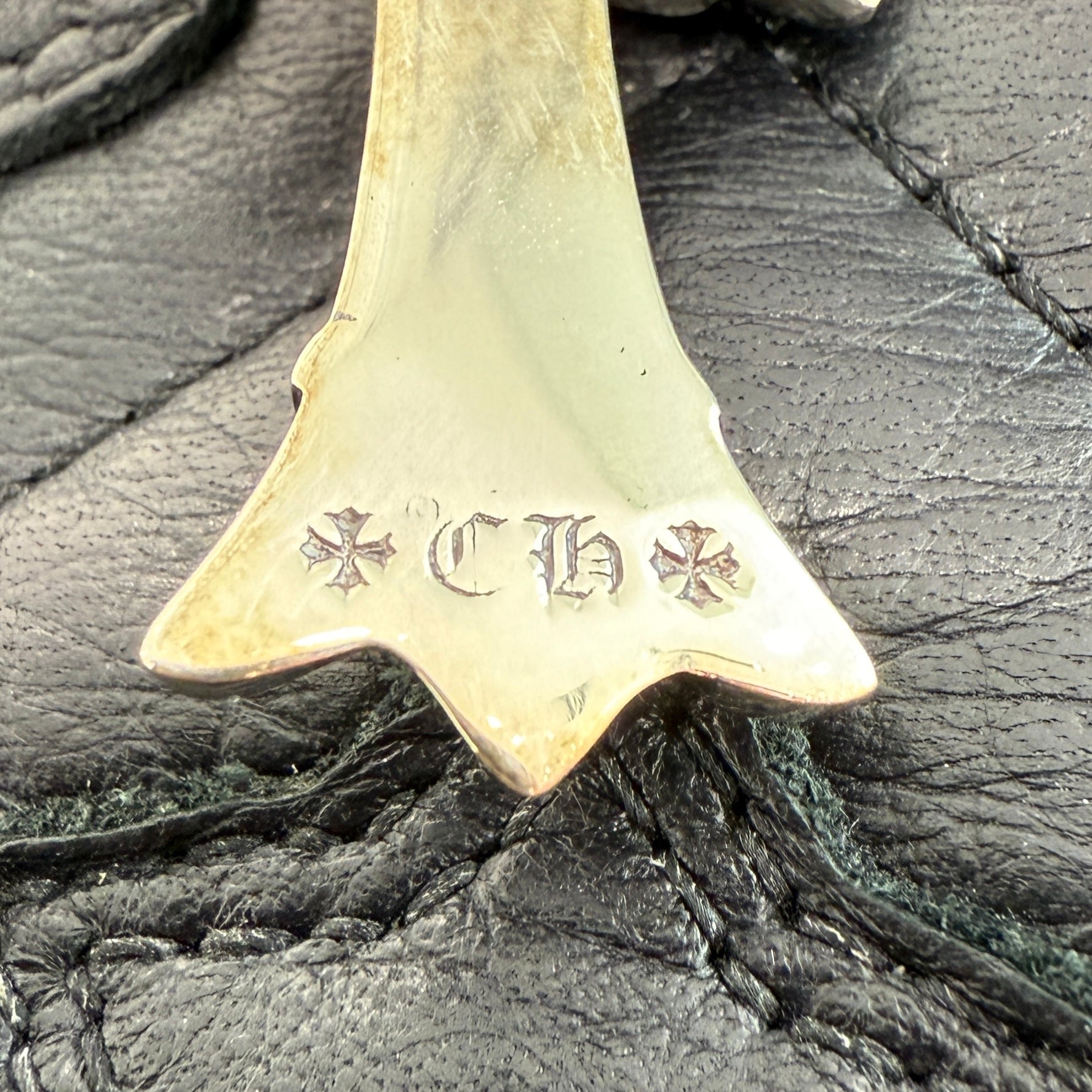 CHROME HEARTS Double CH Cross Small Pendant Top クロムハーツ ダブル CHクロス スモール ペンダントトップ