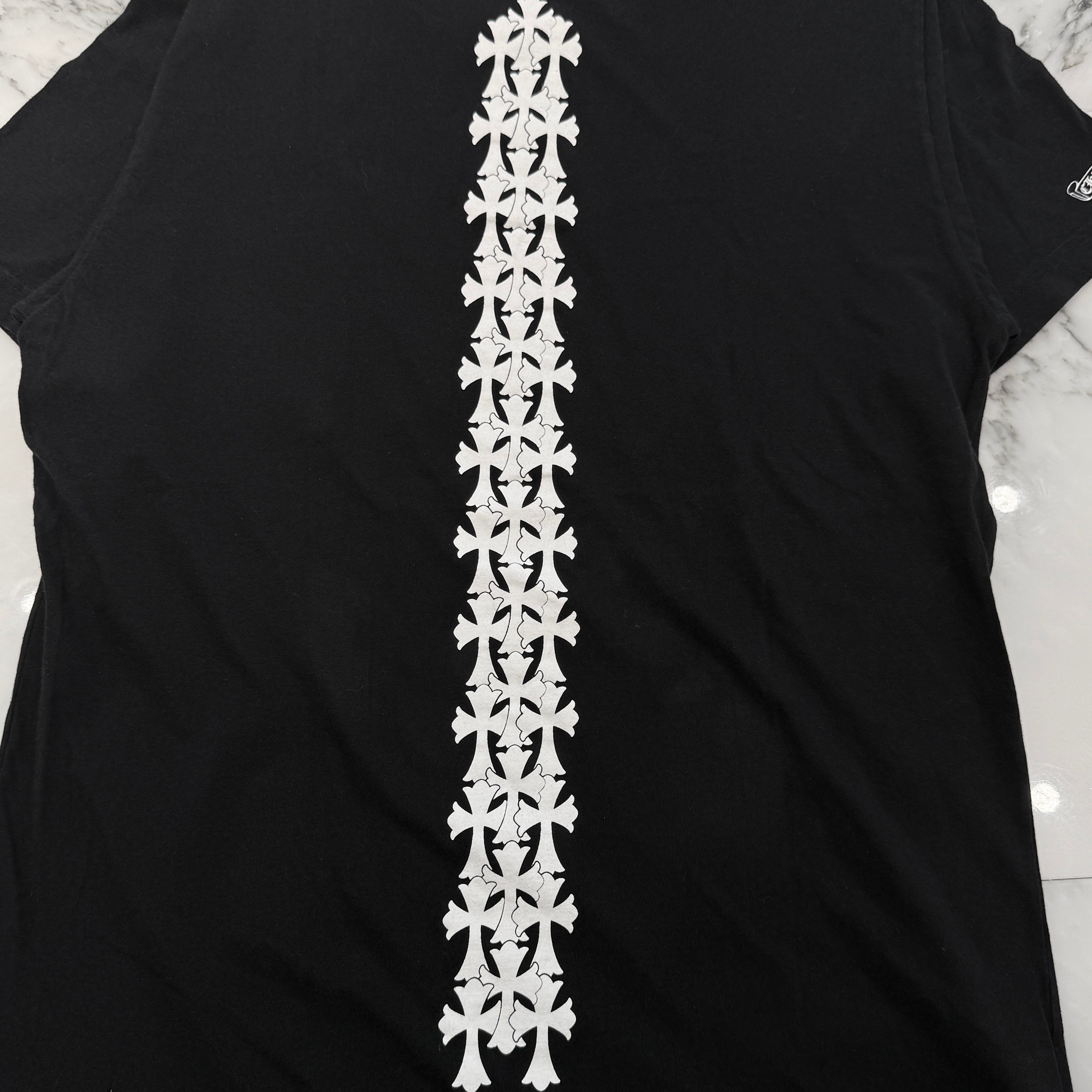 CHROME HEARTS Cross Tire Track Tee Size M クロムハーツ クロス タイヤトラック Tシャツ サイズM