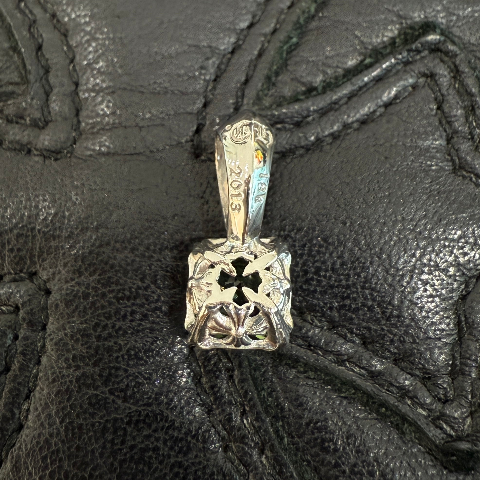 CHROME HEARTS 18KWG COCK TAIL Charm Pendant Top クロムハーツ 18KWG
