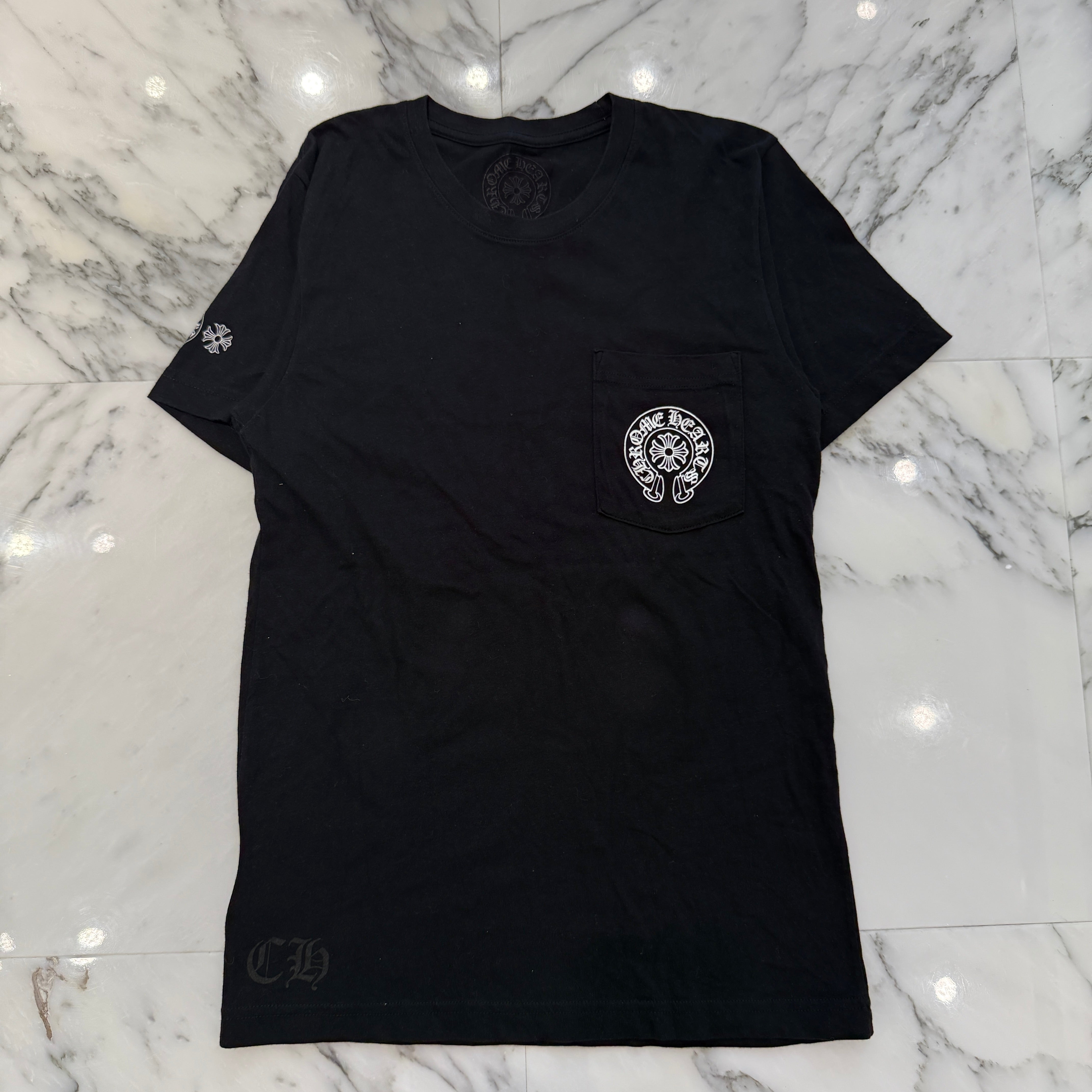 CHROME HEARTS Back Grad Circle Logo Tee Size S クロムハーツ バックグラデーション サークルロゴ Tシャツ サイズS
