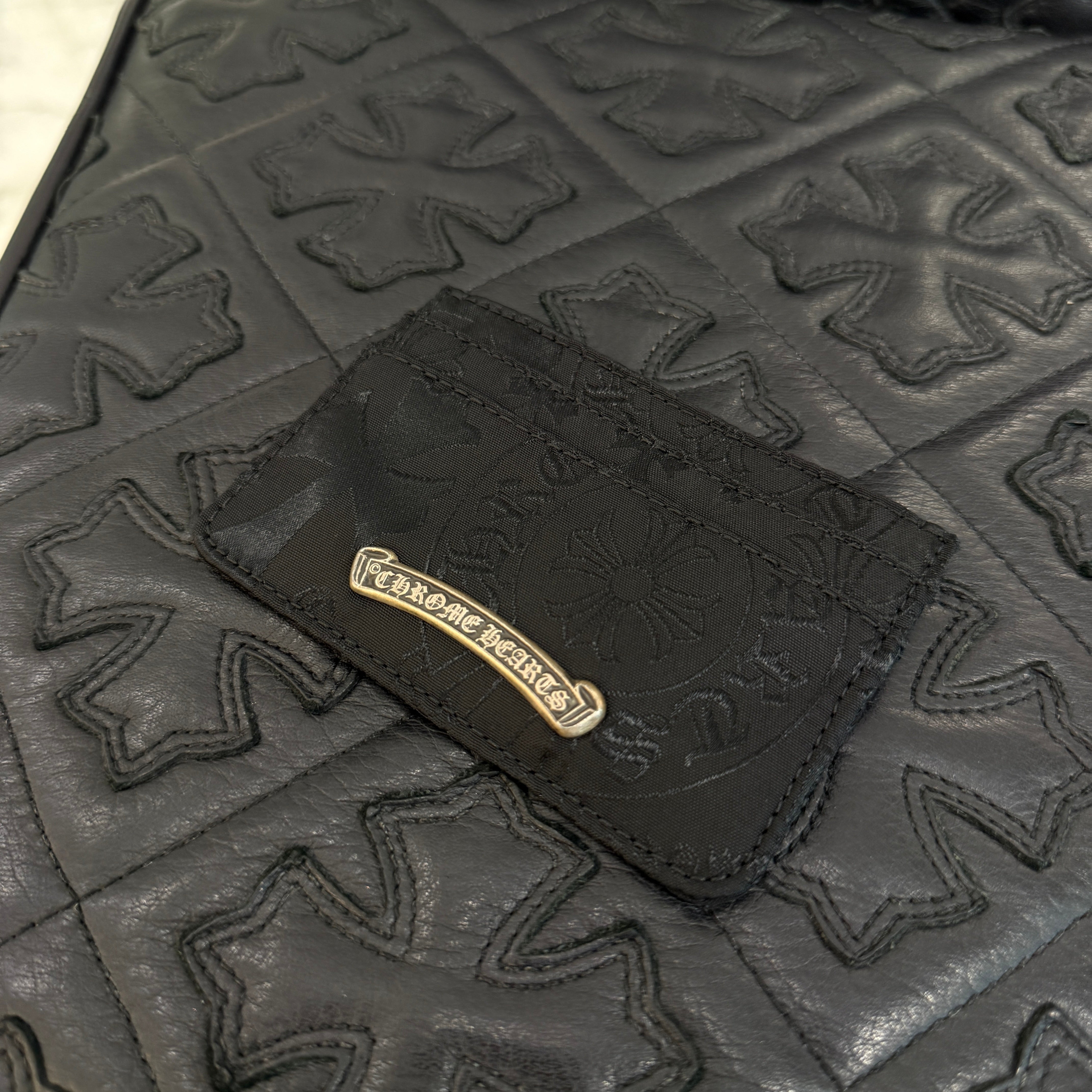CHROME HEARTS Stencil Pattern Double Side Nylon Card Case クロムハーツ ステンシルパターン ダブルサイド ナイロンカードケース