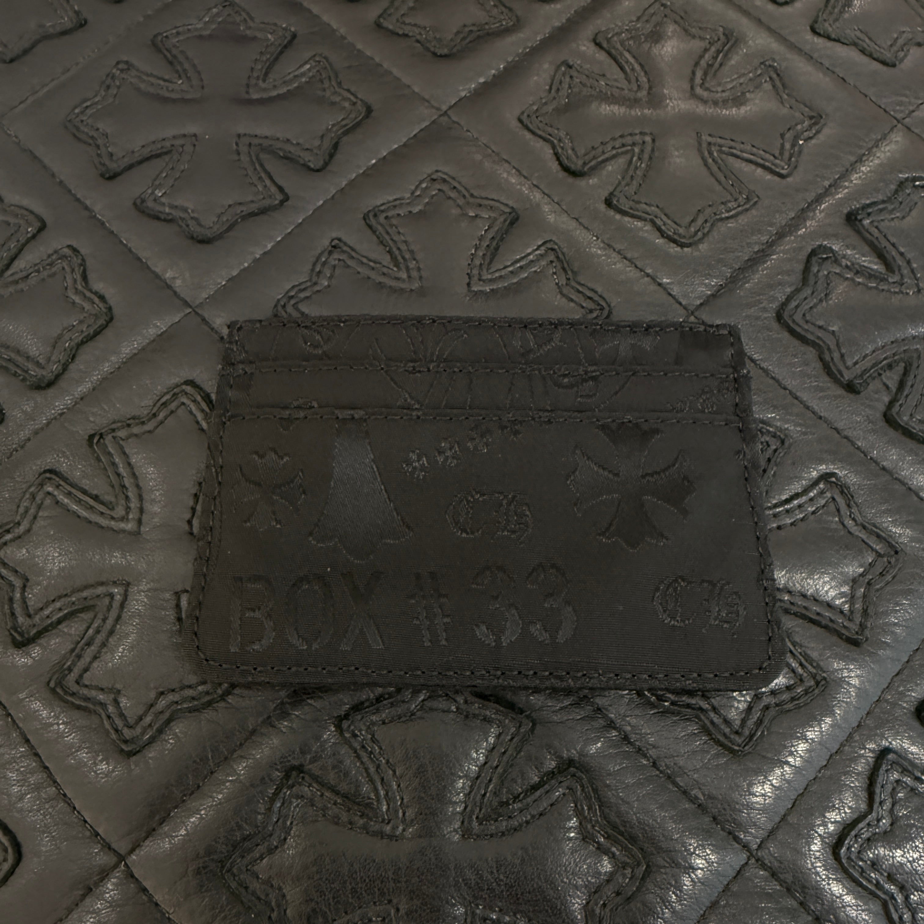 CHROME HEARTS Stencil Pattern Double Side Nylon Card Case クロムハーツ ステンシルパターン ダブルサイド ナイロンカードケース