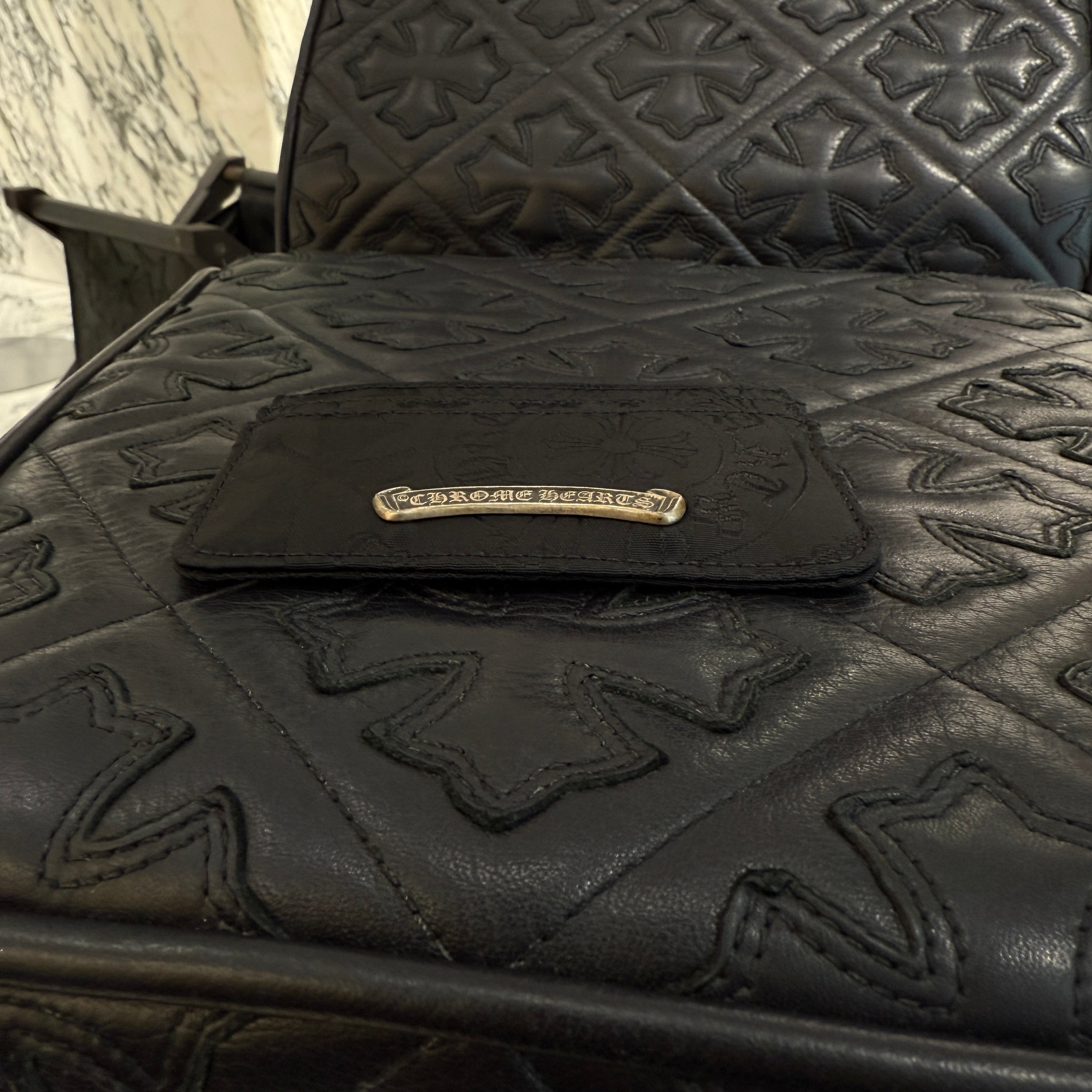 CHROME HEARTS Stencil Pattern Double Side Nylon Card Case クロムハーツ ステンシルパターン ダブルサイド ナイロンカードケース