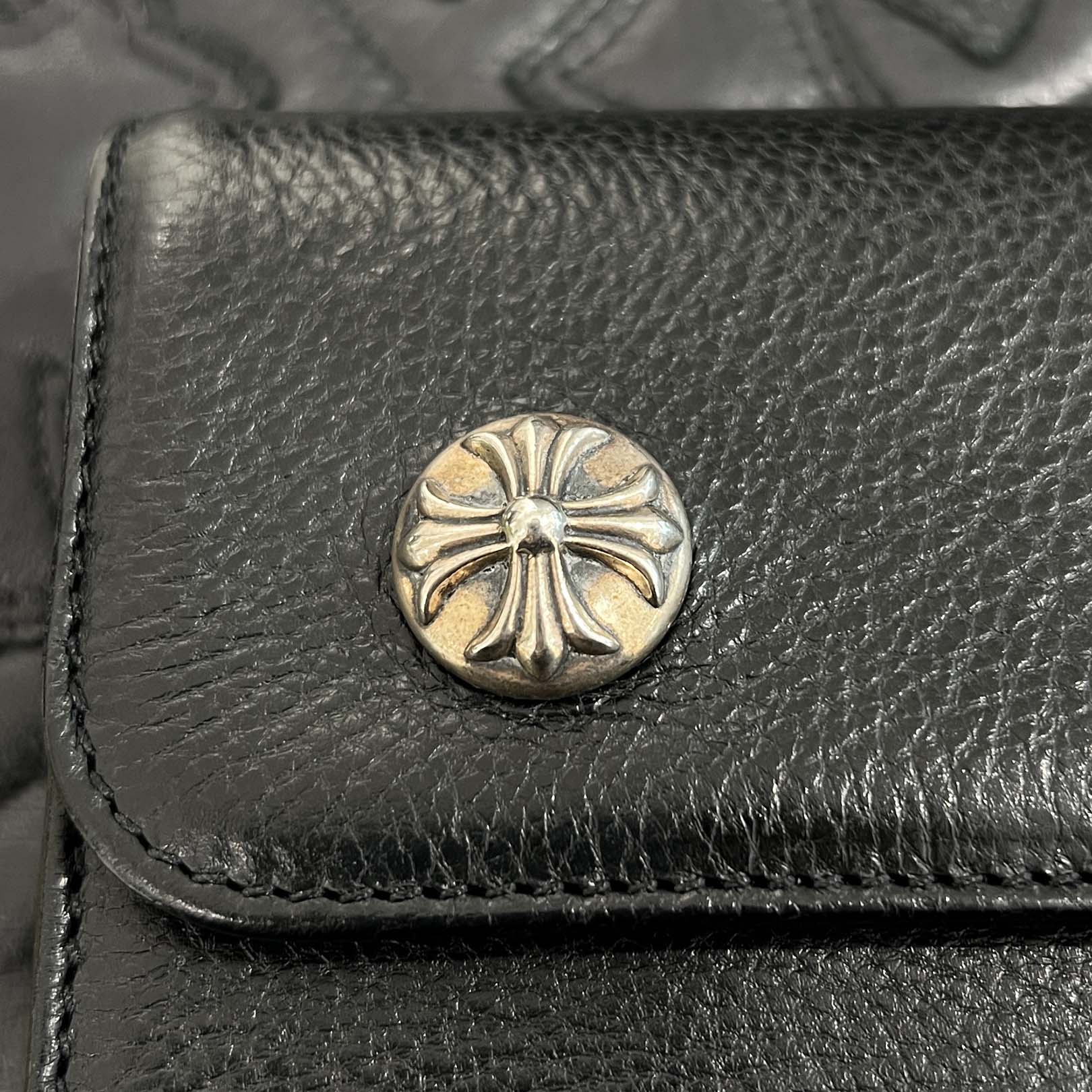 CHROME HEARTS Wave Cross Ball Wallet クロムハーツ ウェーブクロスボール ウォレット