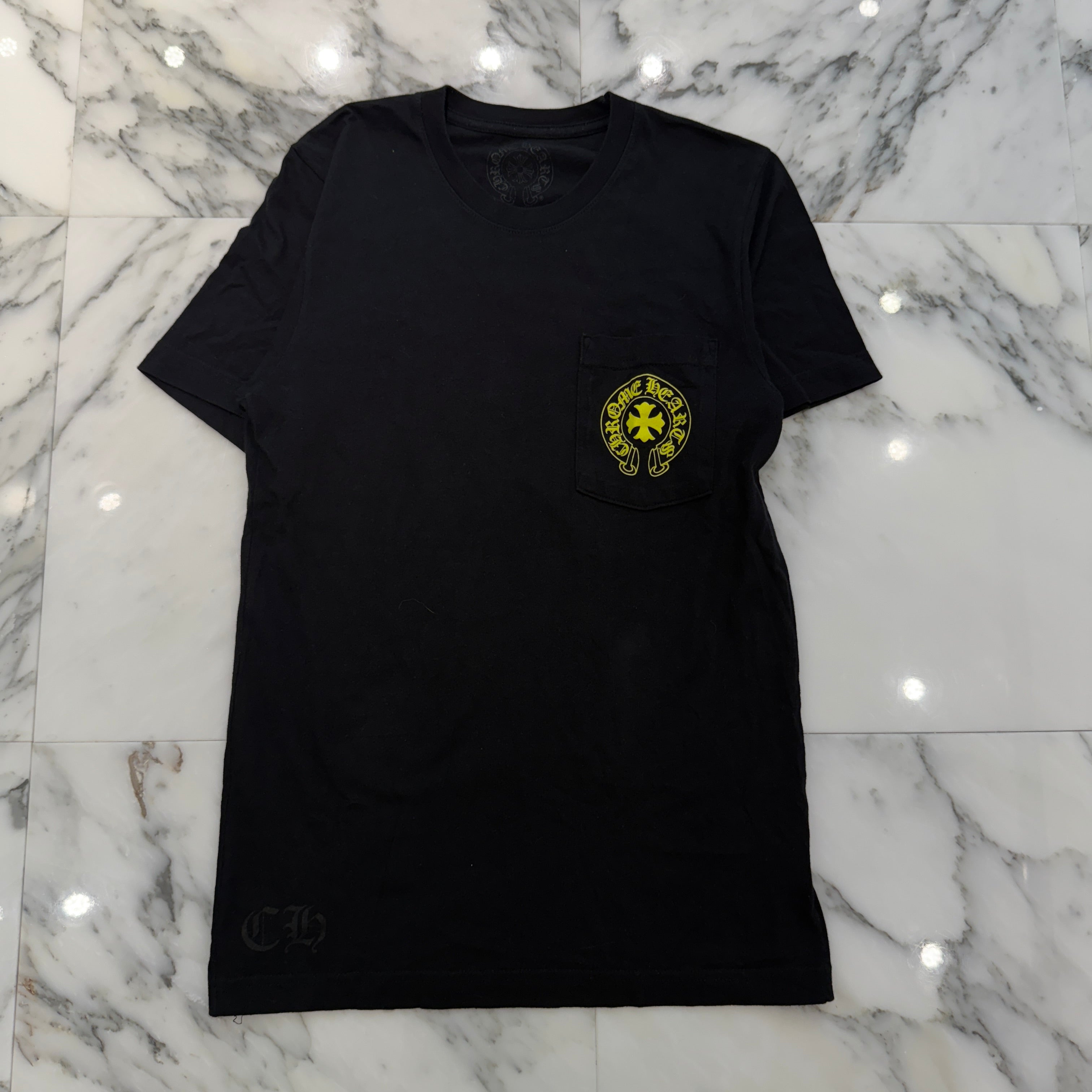 CHROME HEARTS Made In Hollywood Vertical Logo Tee Size S クロムハーツ メイドインハリウッド ヴァーティカルロゴ Tシャツ サイズS