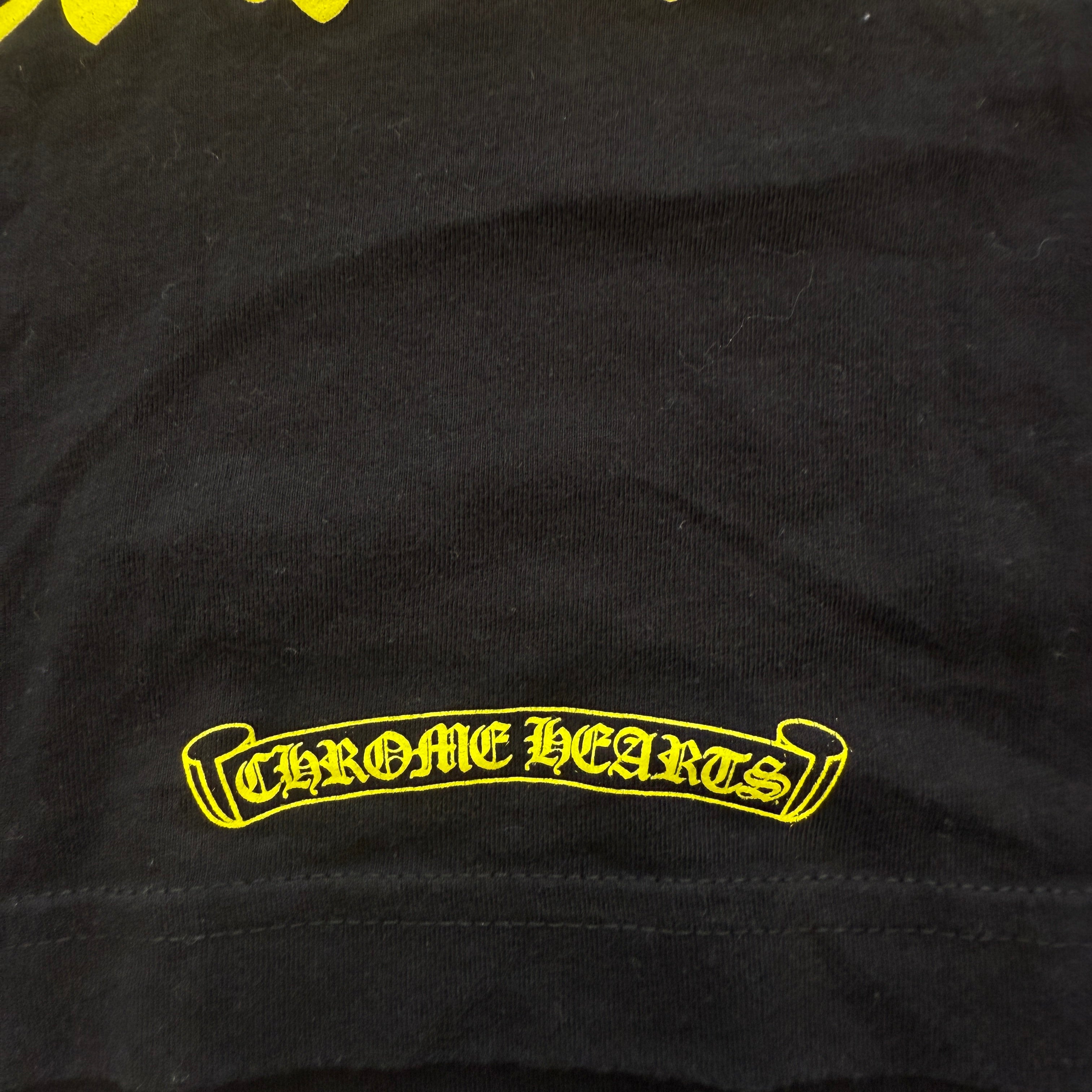 CHROME HEARTS Made In Hollywood Vertical Logo Tee Size S クロムハーツ メイドインハリウッド ヴァーティカルロゴ Tシャツ サイズS