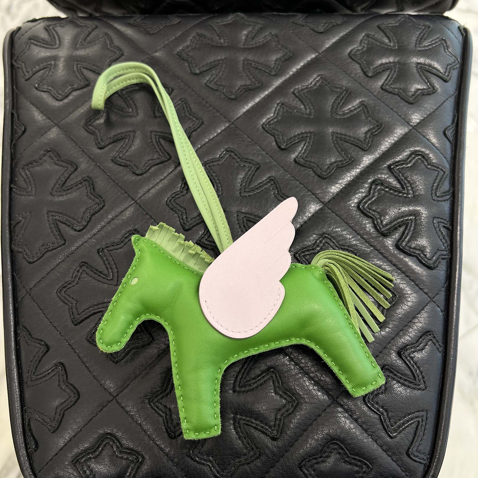 HERMES Rodeo Pegasus Charm MM W刻印 エルメス ロデオペガサスチャーム MM W刻印