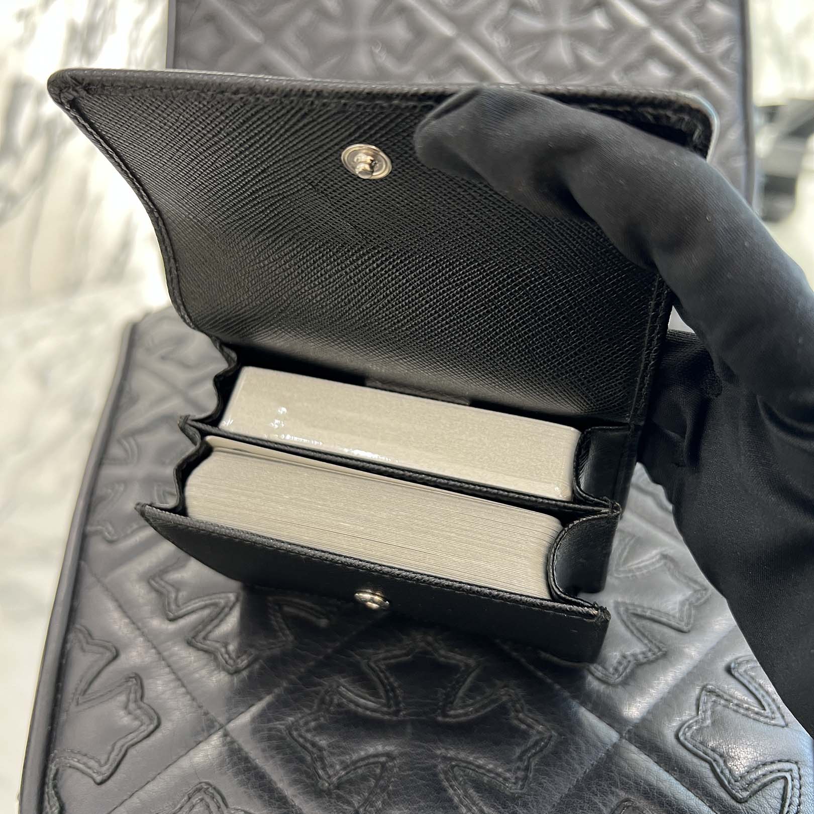 PRADA 2021AW Saffiano Leather Playing Cards Set 2SC001_0DC_F0002 プラダ サフィアーノ レザー トランプ セット