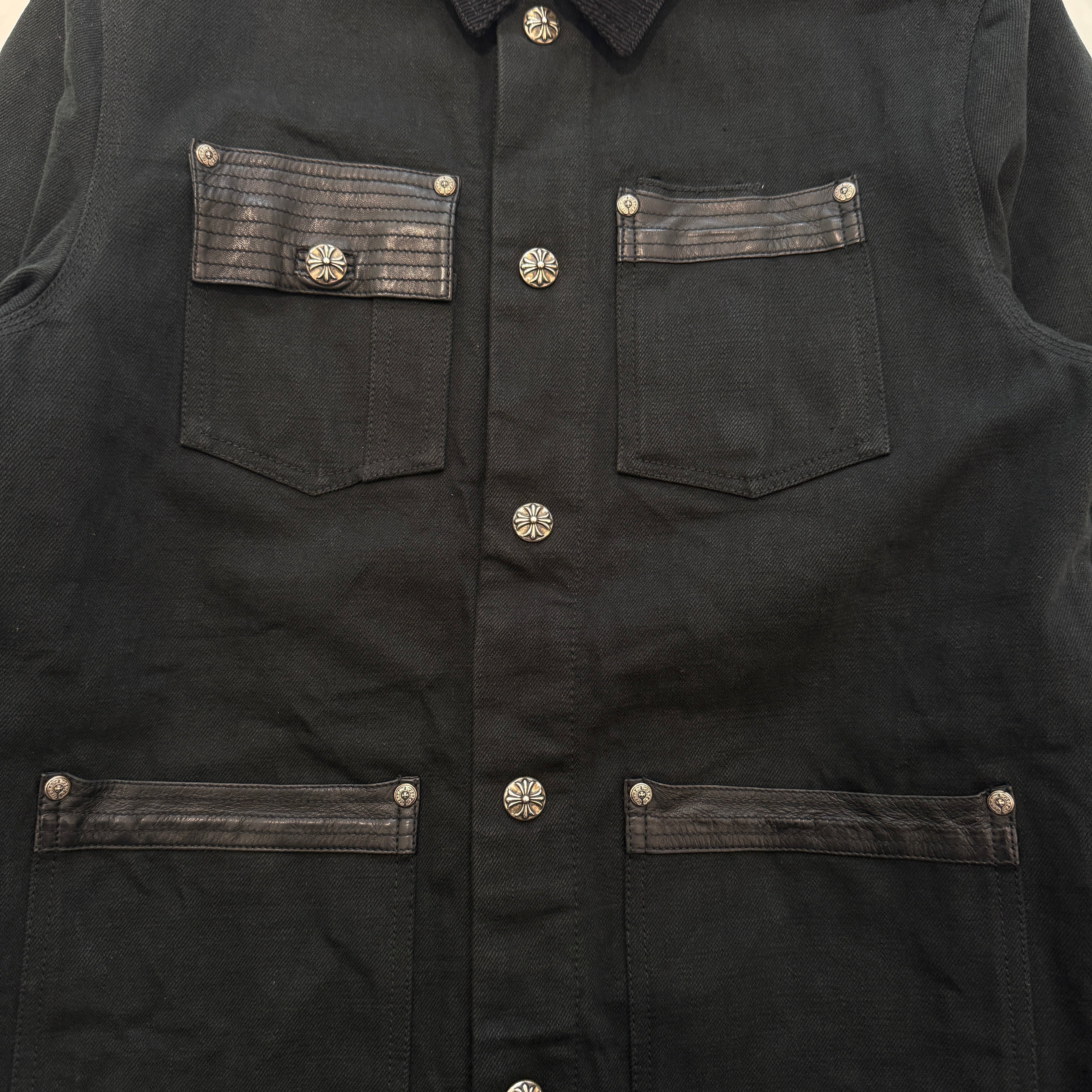 CHROME HEARTS SOAPON AROPE Denim Jacket Size S クロムハーツ ソアポン アロープ デニムジャケット サイズS