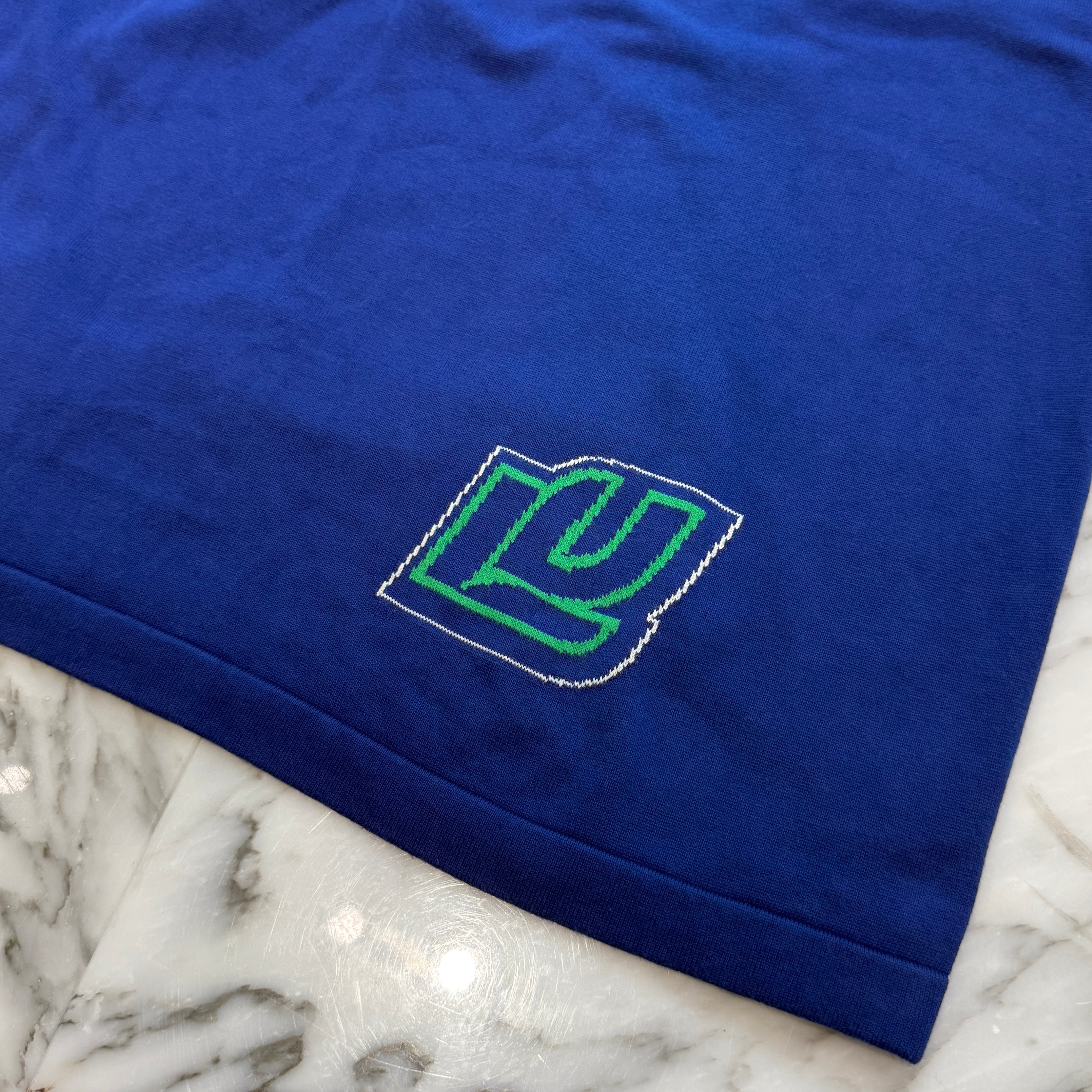 LOUIS VUITTON 2023AW Motor Race Cotton Intarsia Crew Neck Tee 1ABXYO Size XL ルイヴィトン モーターレース コットン インタルシアクルーネック Tシャツ サイズXL