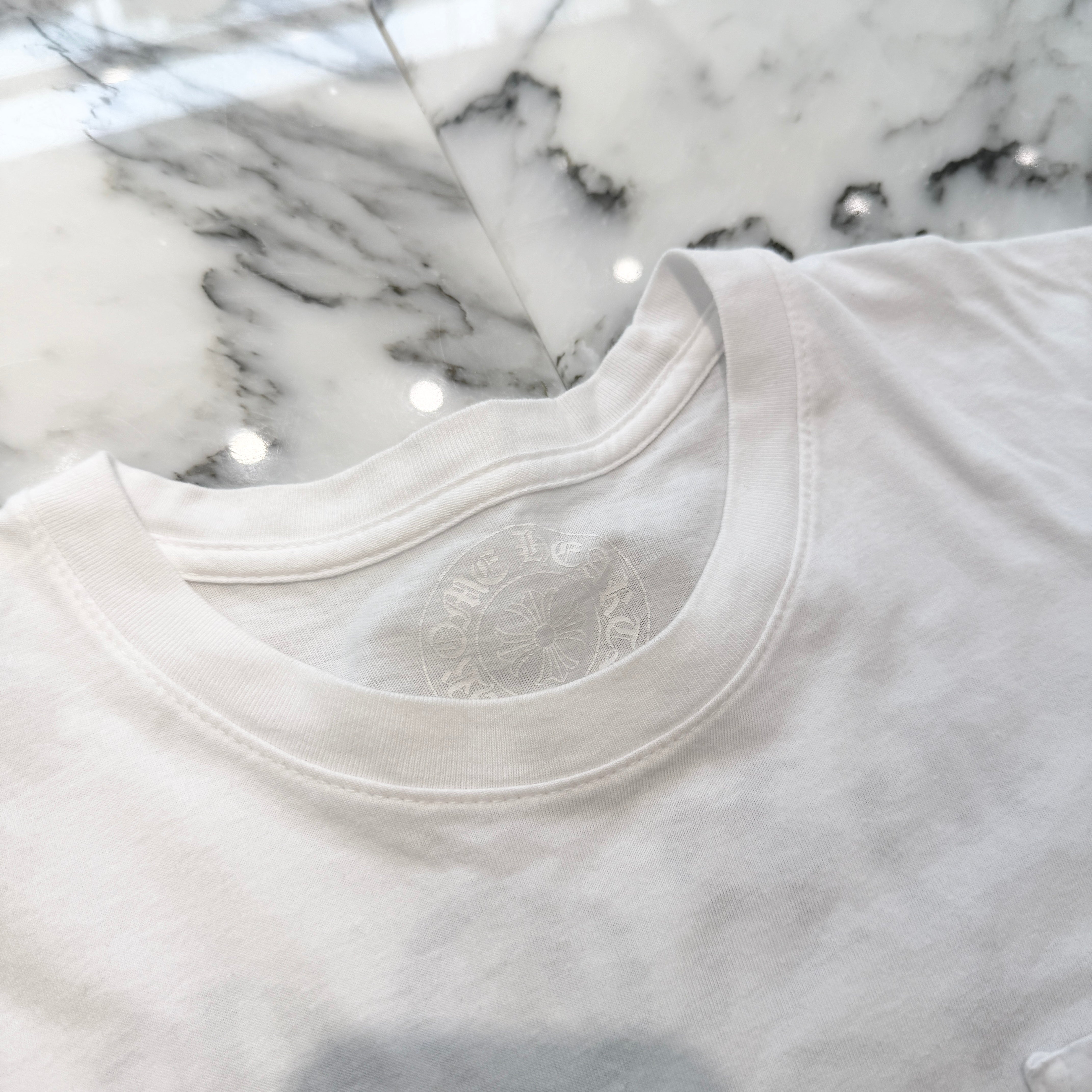 CHROME HEARTS Made In Hollywood Vertical Logo Tee Size XL クロムハーツ メイドインハリウッド ヴァーティカルロゴ Tシャツ サイズXL