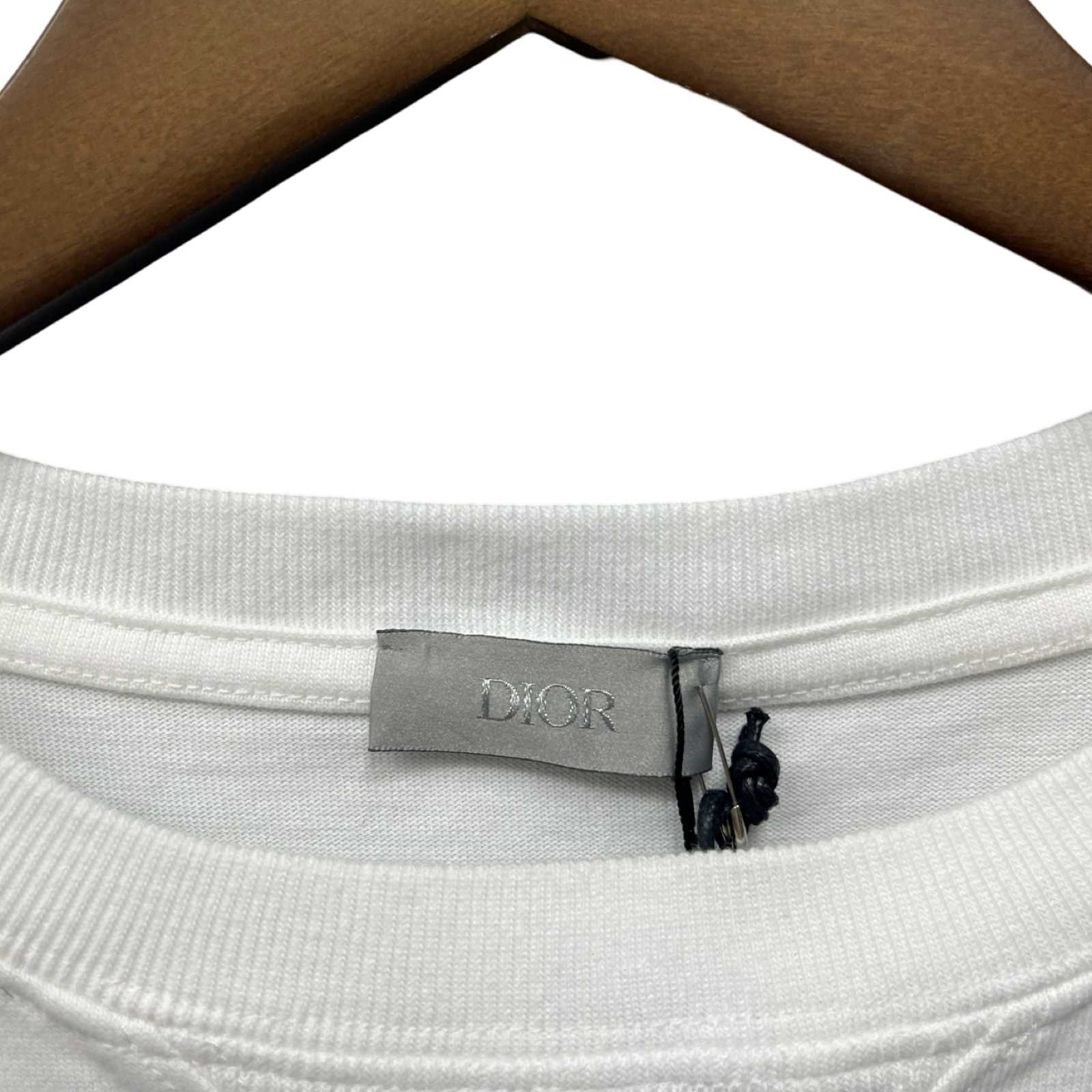 DIOR×Travis Scott 2022AW Cactus Jack Dior Oversized Tee 283J685C0554 Size L