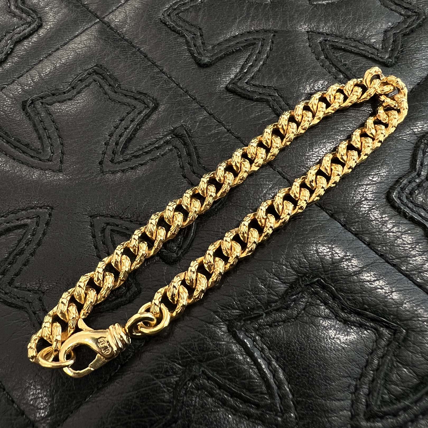 CHROME HEARTS 22K Extra Mini Fancy Chain Bracelet クロムハーツ 22K
