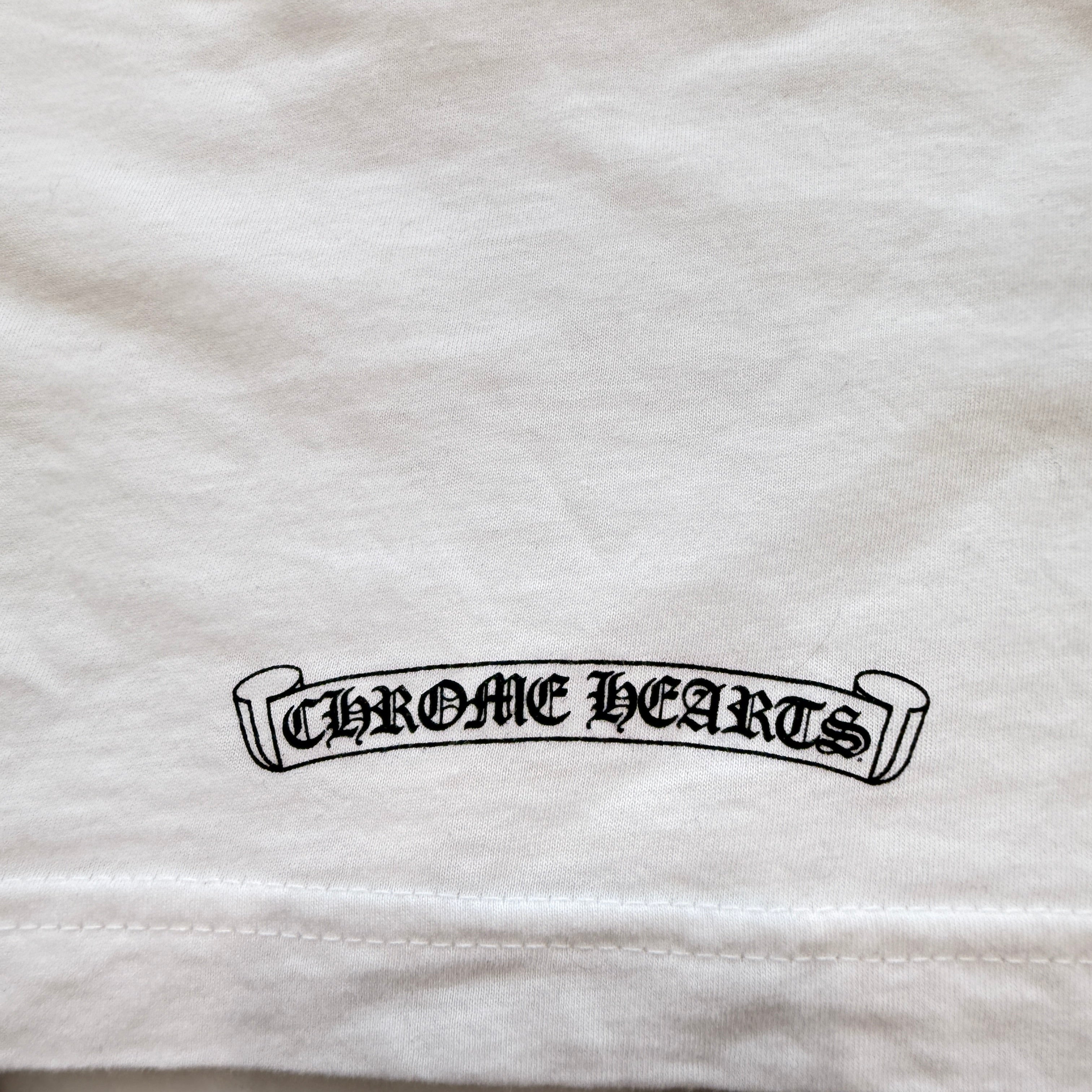 CHROME HEARTS Made In Hollywood Vertical Logo Tee Size XL クロムハーツ メイドインハリウッド ヴァーティカルロゴ Tシャツ サイズXL