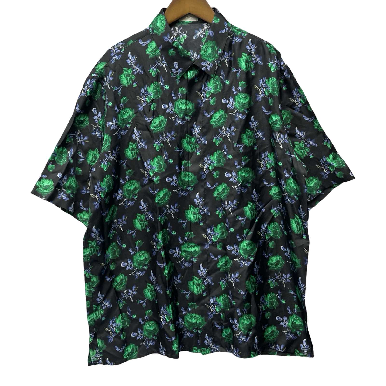 DIOR 2022SS Short Sleeve Shirt with Flower Print 193C545A5630 Size 40