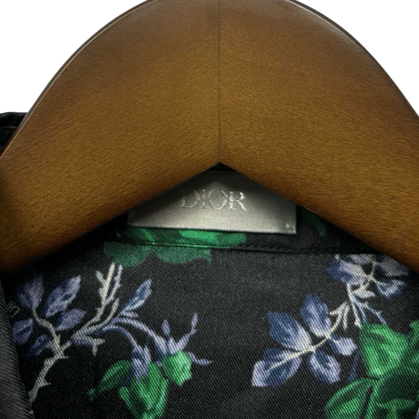 DIOR 2022SS Short Sleeve Shirt with Flower Print 193C545A5630 Size 40