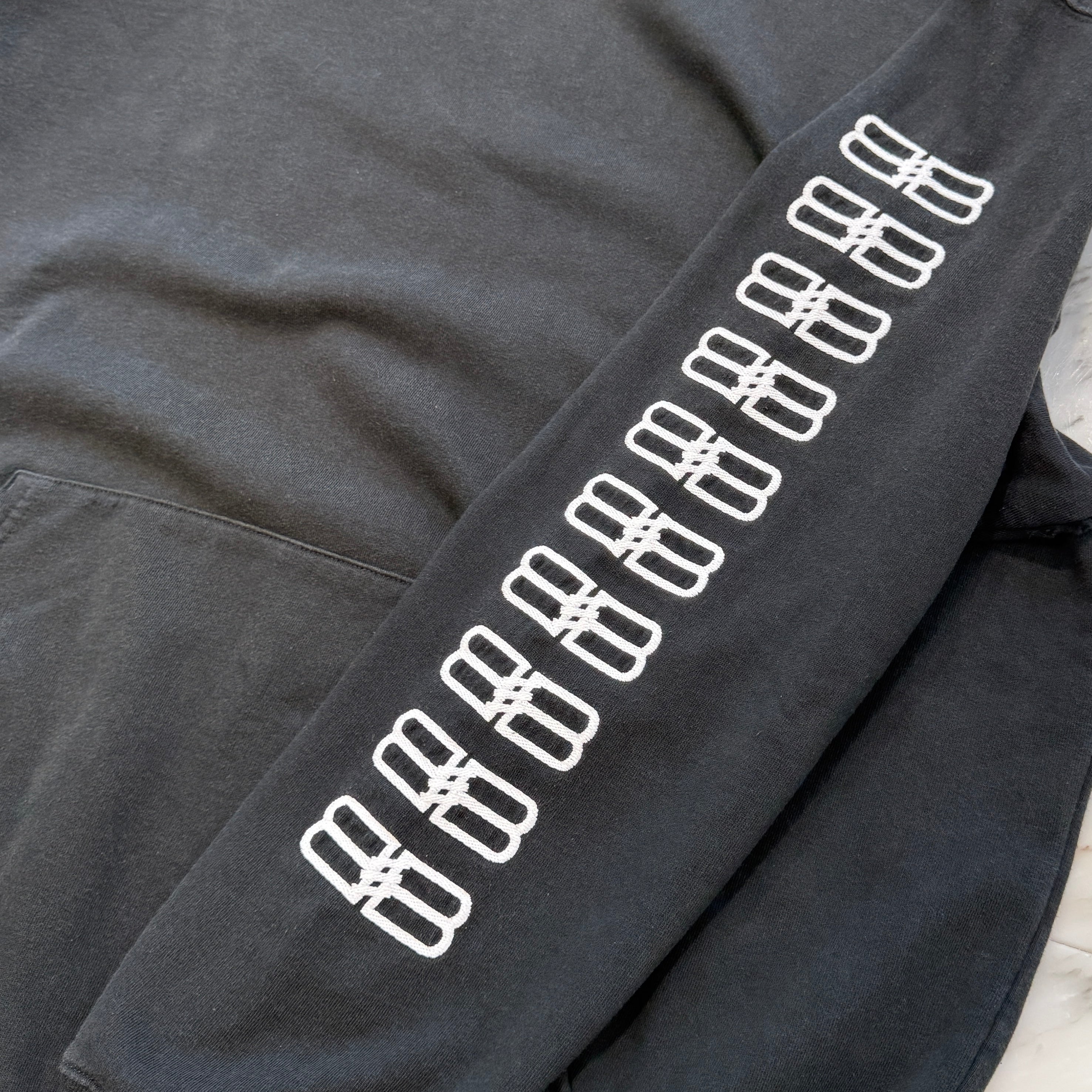 BALENCIAGA 2022AW BB logo Emboidery Pullover Hoodie 570811 TMVG6 Size M バレンシアガ BBロゴ刺繍 プルオーバーフーディ サイズM