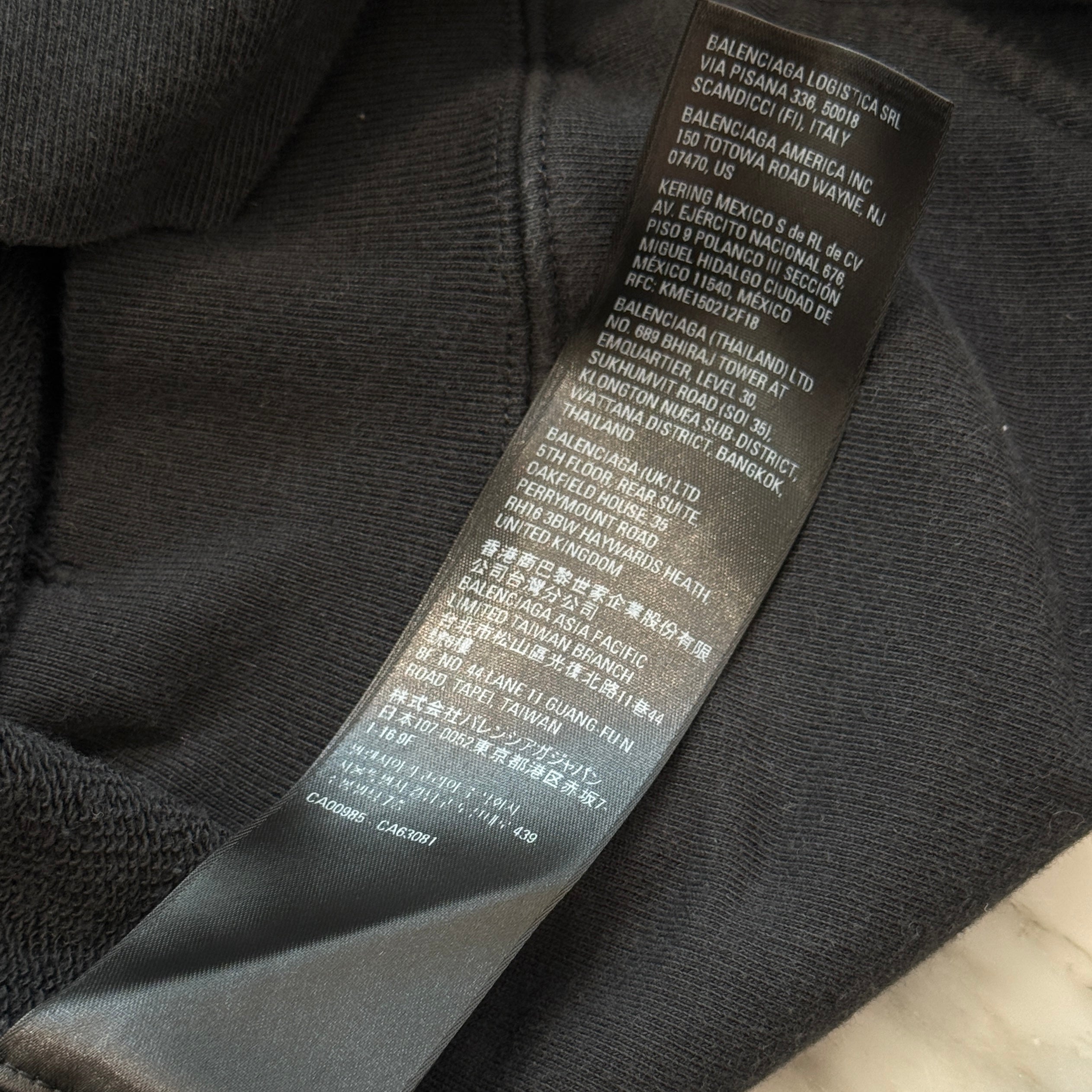 BALENCIAGA 2022AW BB logo Emboidery Pullover Hoodie 570811 TMVG6 Size M バレンシアガ BBロゴ刺繍 プルオーバーフーディ サイズM