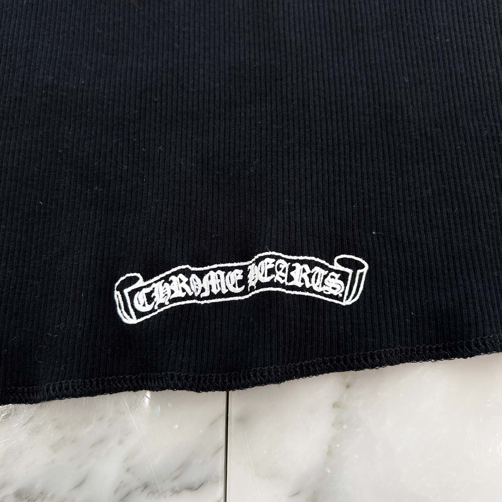 CHROME HEARTS St.Barth Limited Beads Embroidery CH Cross Tank Top Size M/L クロムハーツ セントバース限定 ビーズ刺繍 CHクロス タンクトップ サイズM/L