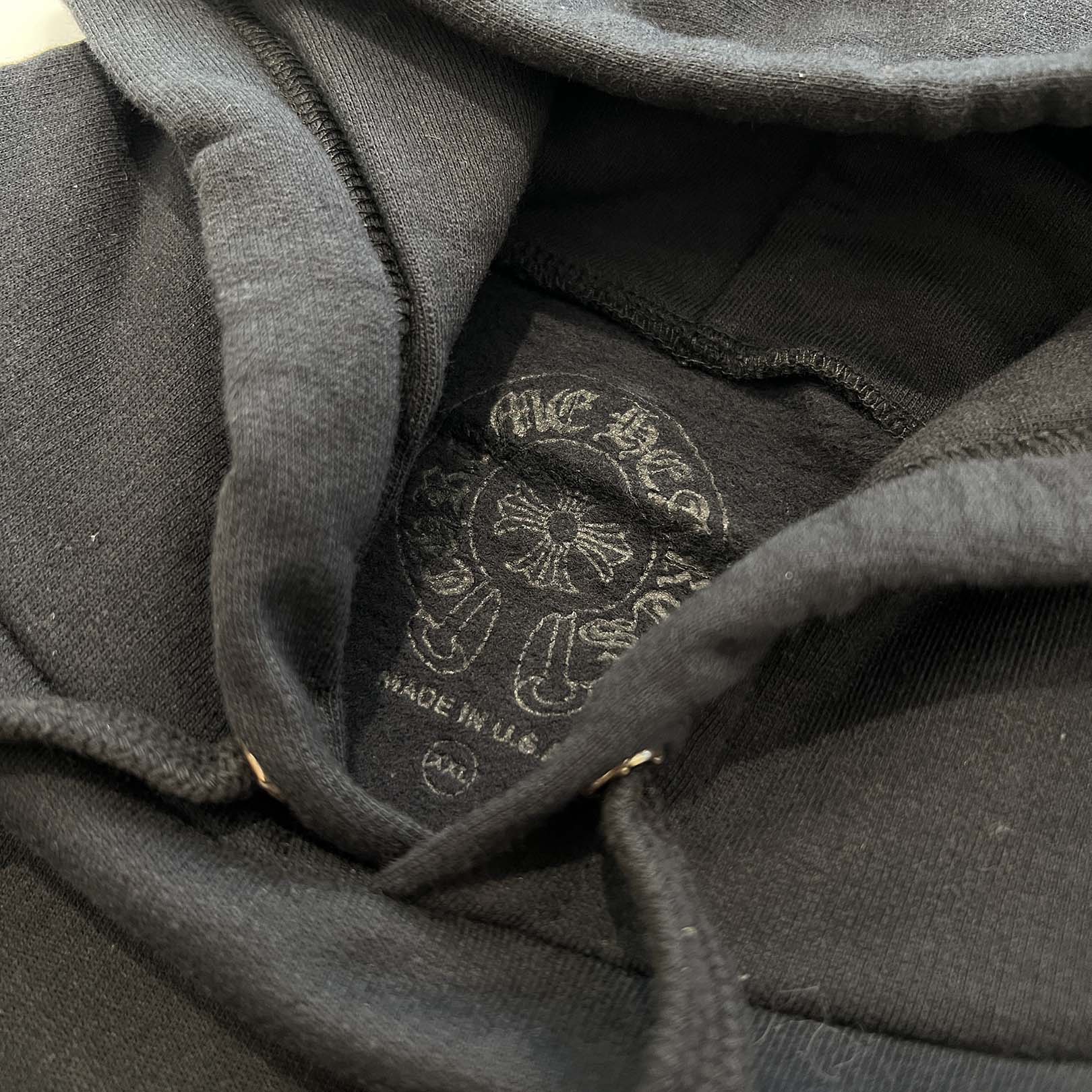 CHROME HEARTS 2025AW 1988 Silver Vertical Logo Pullover Hoodie Size XXL クロムハーツ 1988 シルバー ヴァーティカルロゴ プルオーバーフーディー サイズXXL