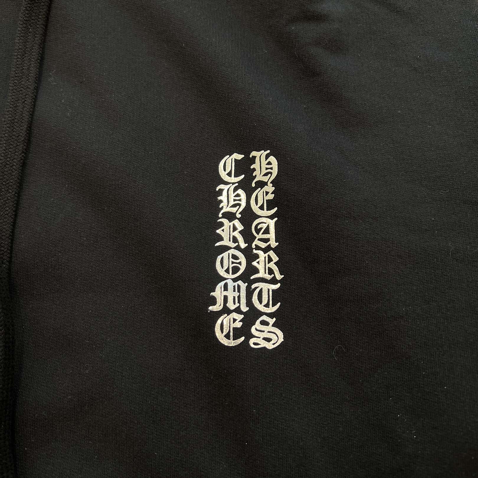 CHROME HEARTS 2025AW 1988 Silver Vertical Logo Pullover Hoodie Size XXL クロムハーツ 1988 シルバー ヴァーティカルロゴ プルオーバーフーディー サイズXXL