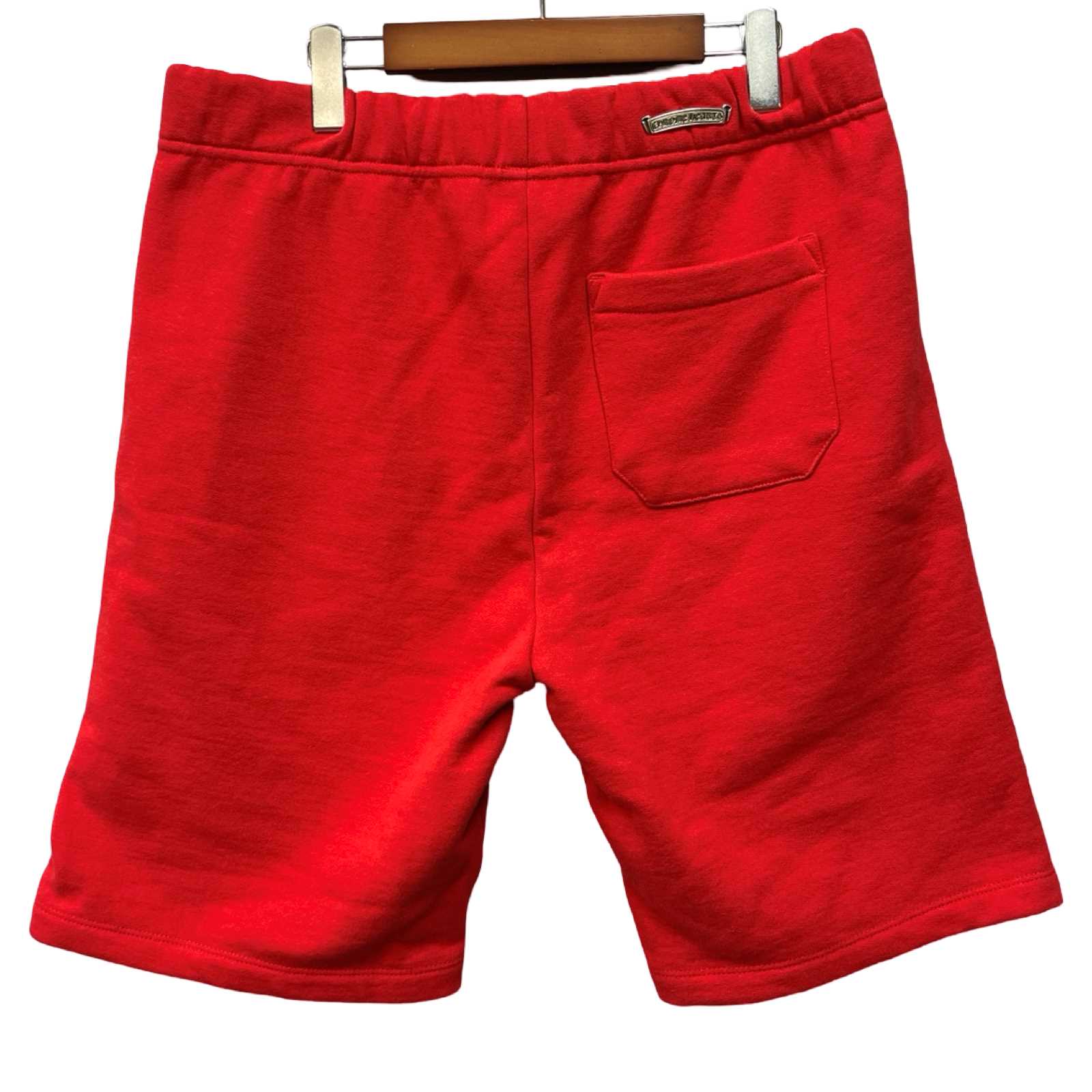 CHROME HEARTS Y NOT Cemetery Cross Sweat Shorts Size L