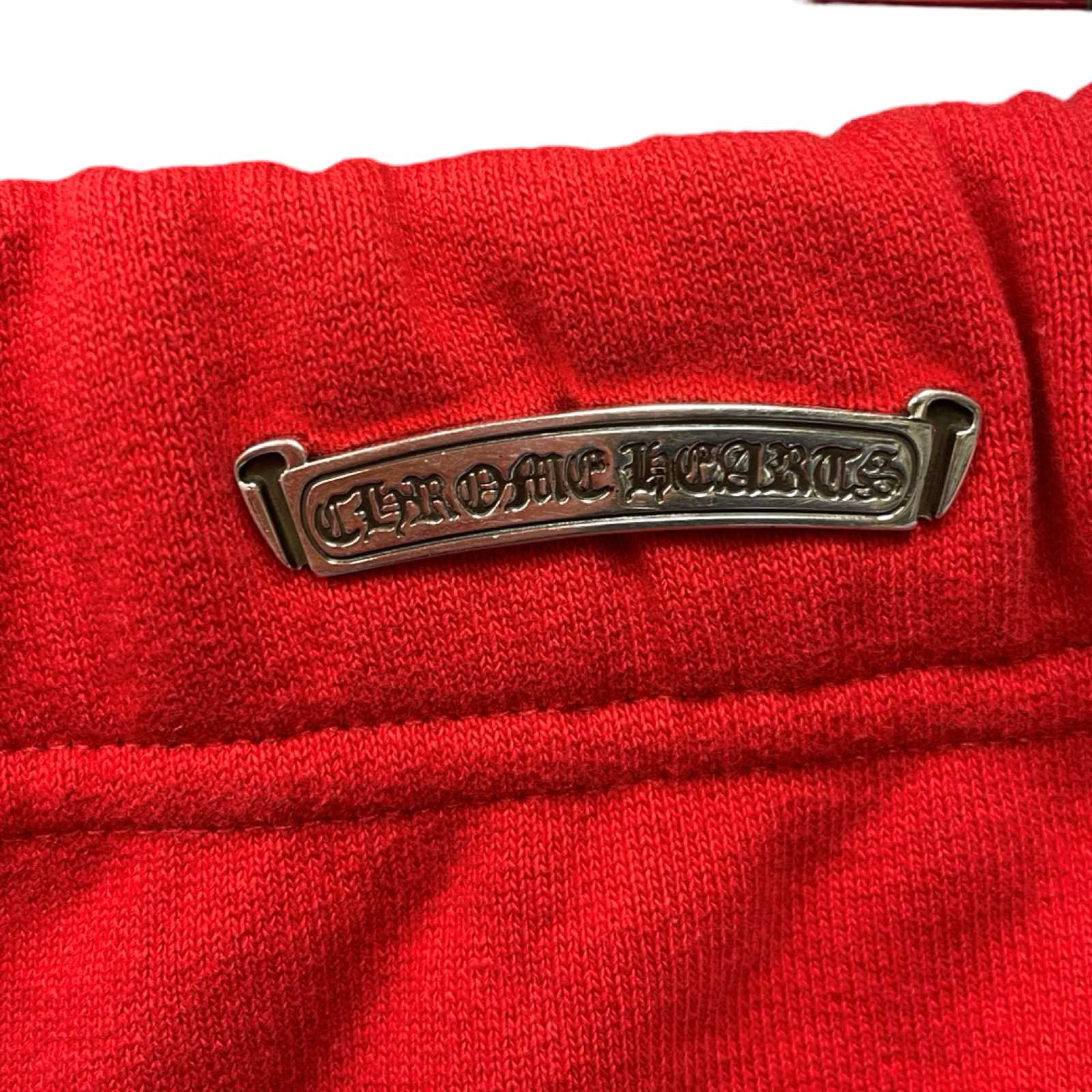 CHROME HEARTS Y NOT Cemetery Cross Sweat Shorts Size L